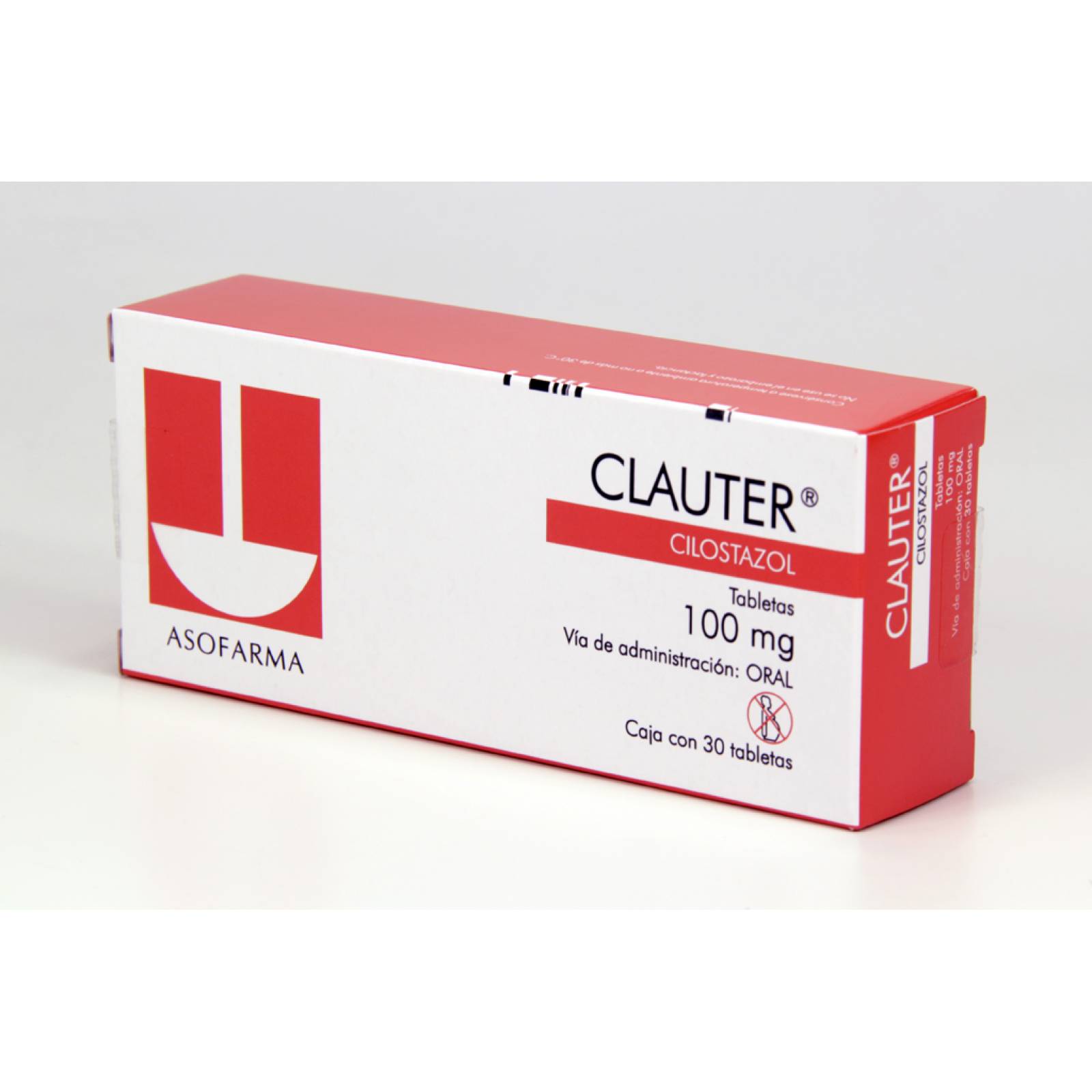 CLAUTER 100MG CAJA CON 30 TABLETAS