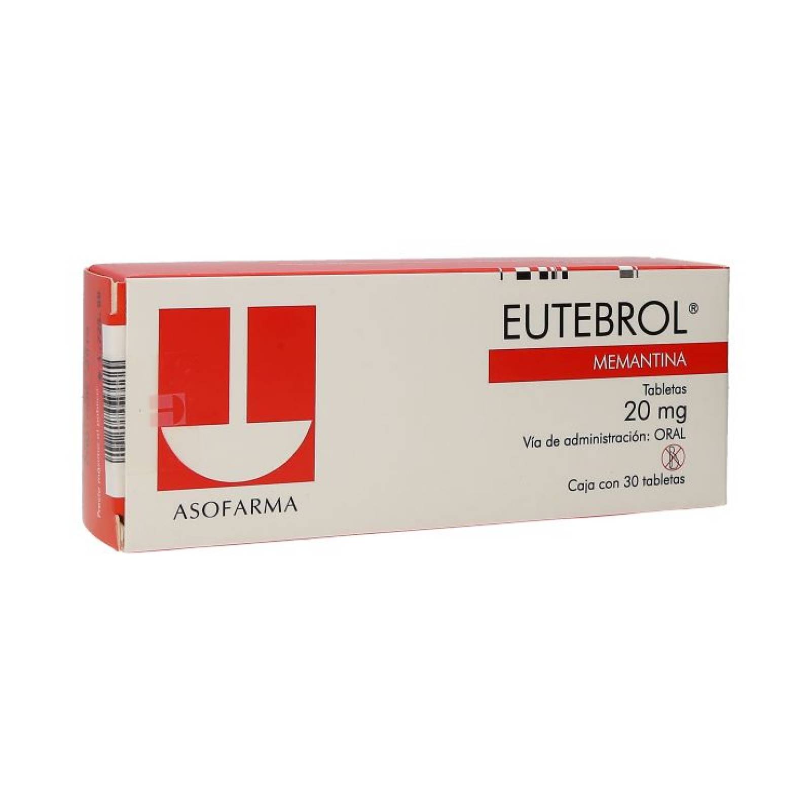 EUTEBROL 20MG CAJA CON 30 TABLETAS
