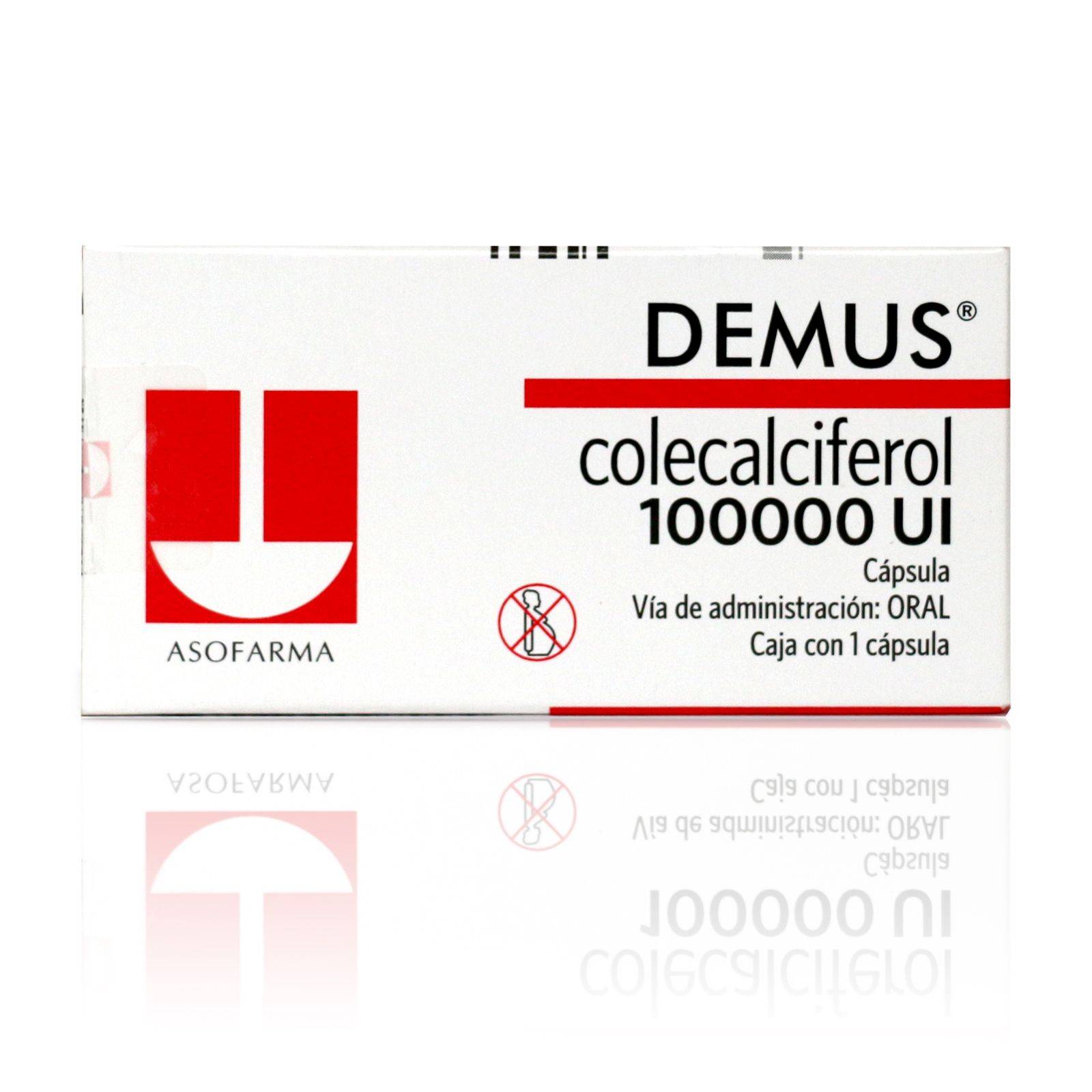 DEMUS 100000UI CAJA CON 1 CÁPSULA