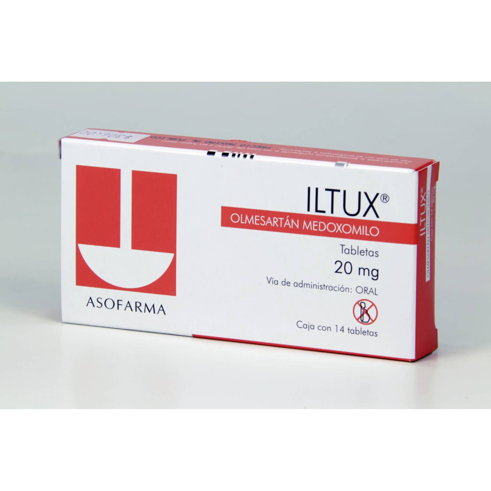 ILTUX 20MG CAJA CON 14 TABLETAS