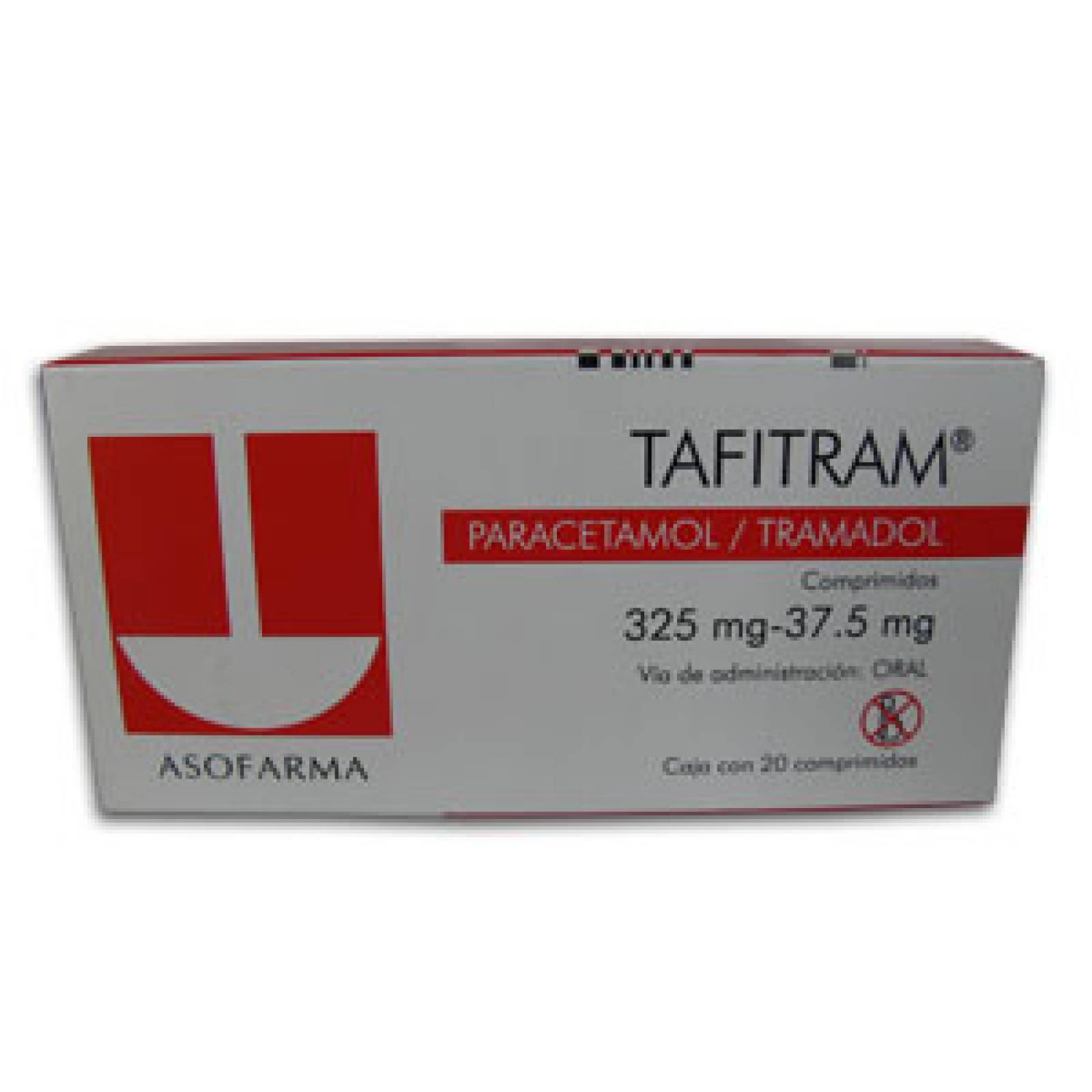 TAFITRAM 325-37.5MG CAJA CON 20 TABLETAS