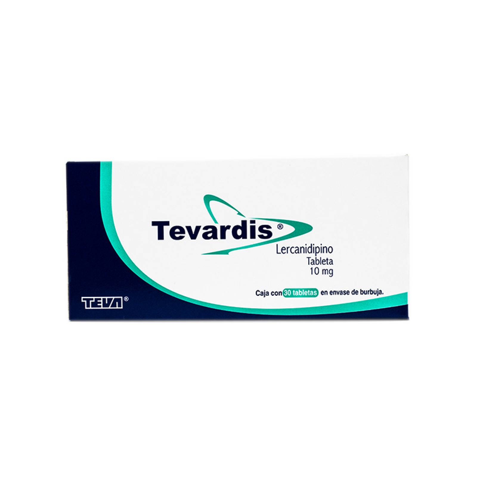 TEVARDIS 10MG TABLETAS CON 30