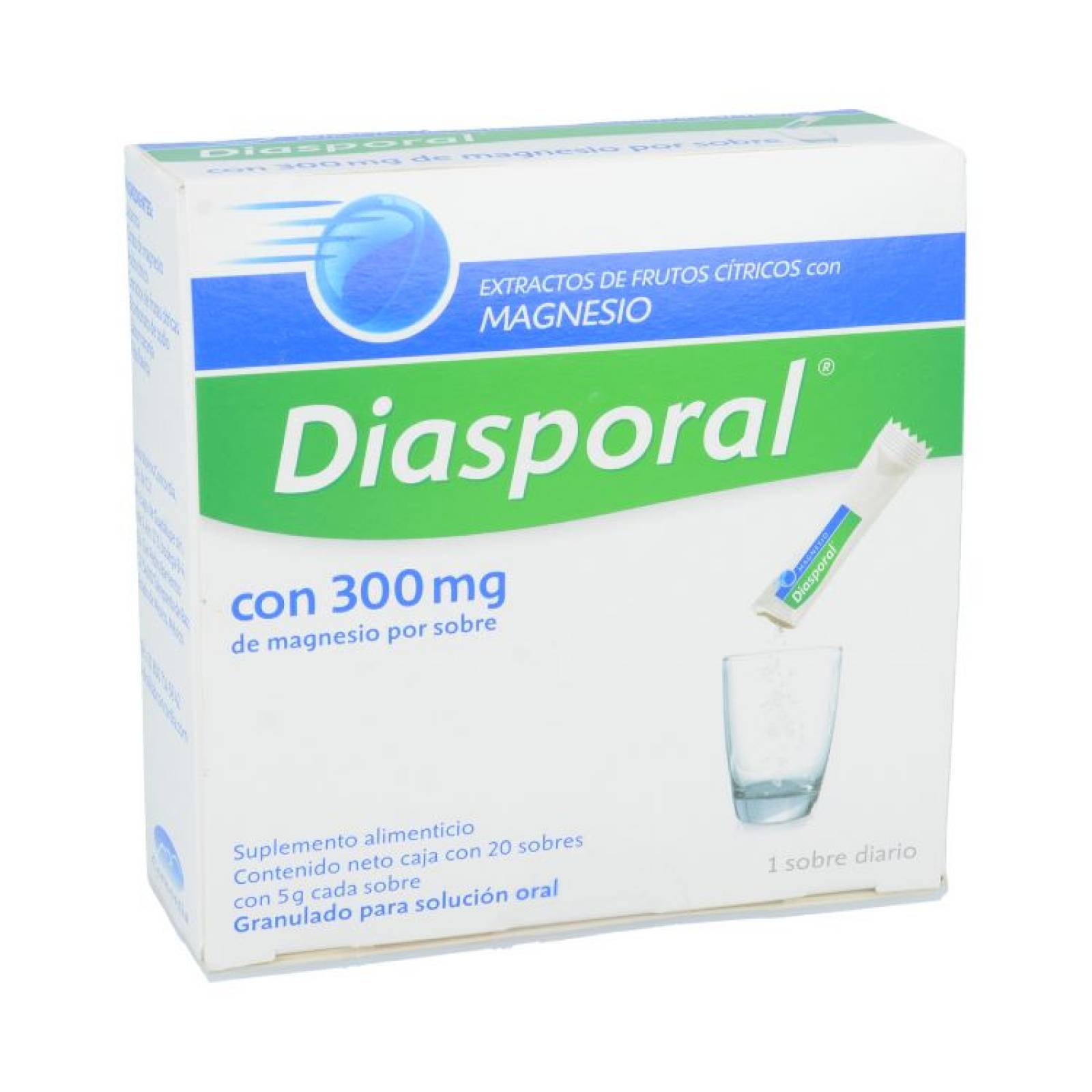 DIASPORAL 300 MG CON 20 SOBRES