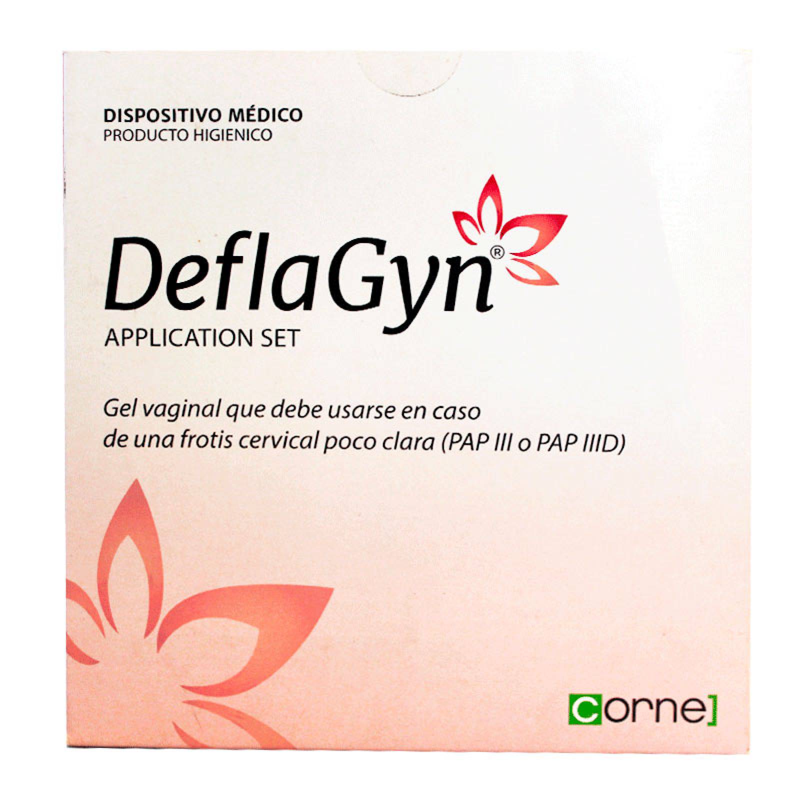 DEFLAGYN GEL VAGINAL 28 APLICADORES DESECHABLES 150 ML GEL FRASCO 10 MG 24.8 MG 0.83 MG