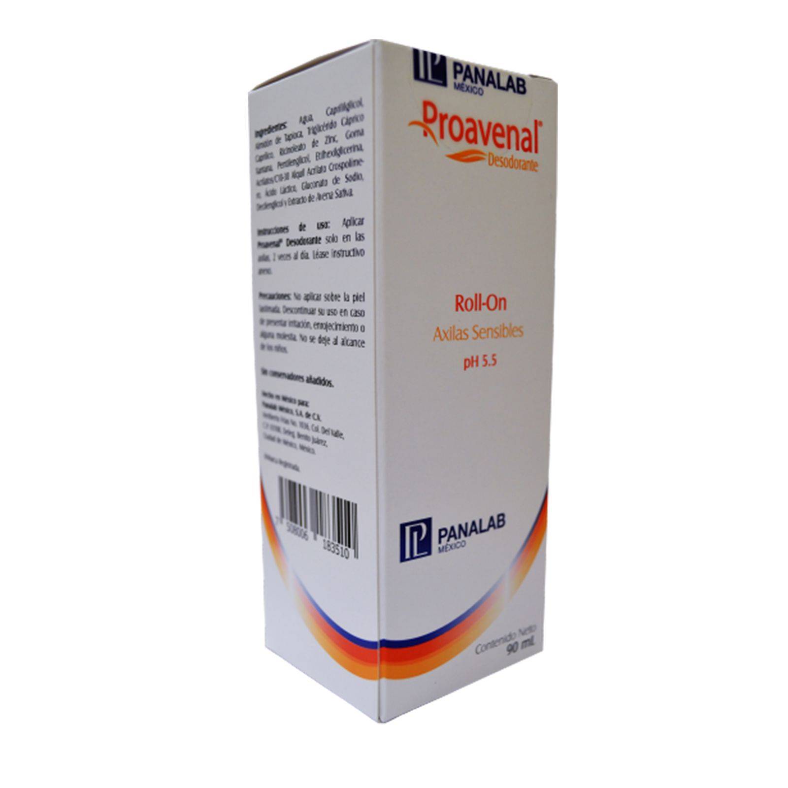 PROAVENAL DESODORANTE PARA AXILAS SENSIBLES CON PIEL ATÓPICA 90 ML ROLL ON