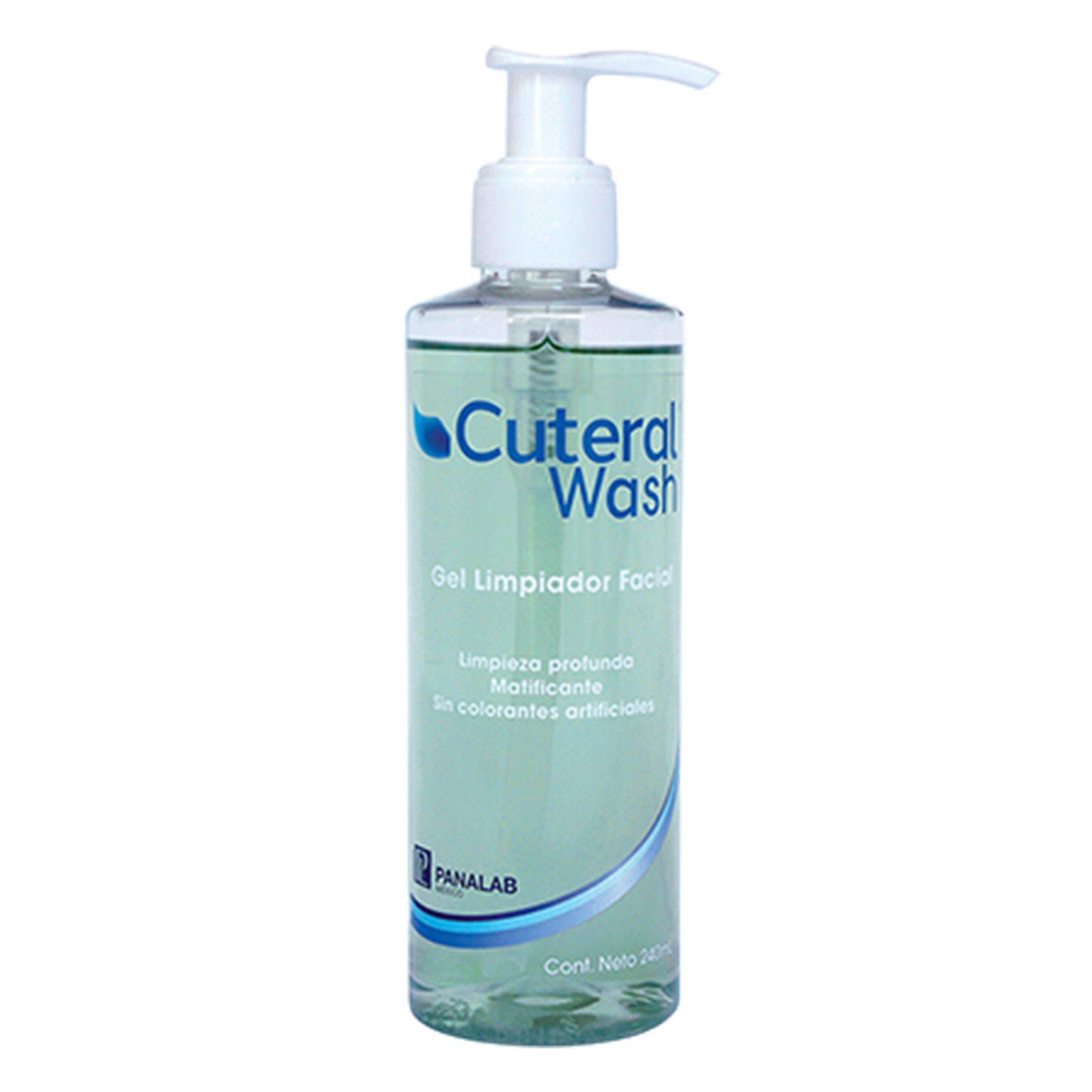 Gel Limpiador Facial Cuteral Wash 240 ml