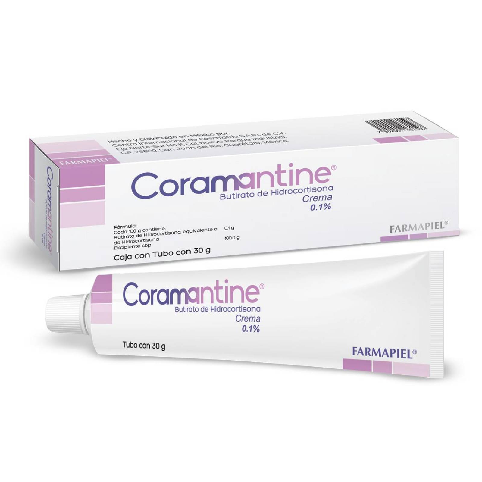 Coramantine Crema 0.1% Tubo 30 Gr