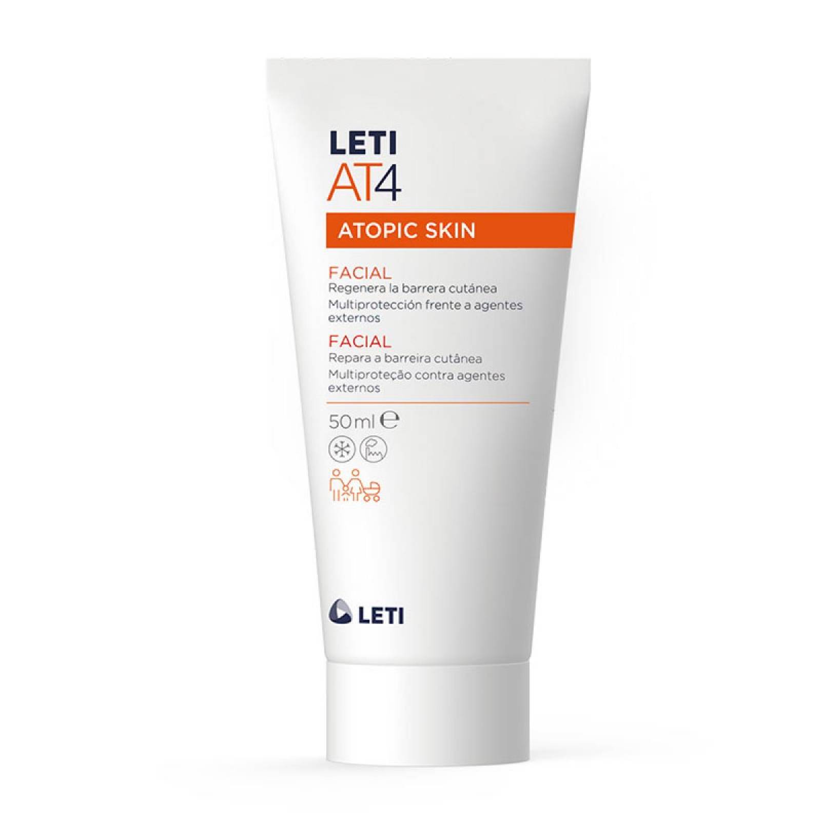 Leti At4 Crema Facial 50 Ml