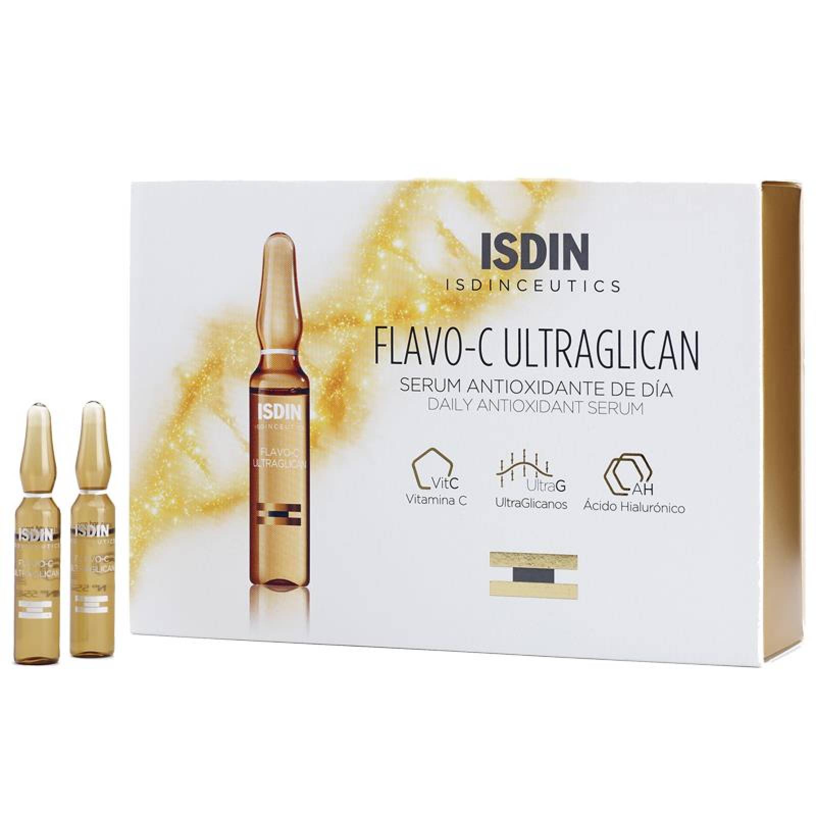 Isdin Flavo-C Ultraglican 10 Ampollas 2Ml