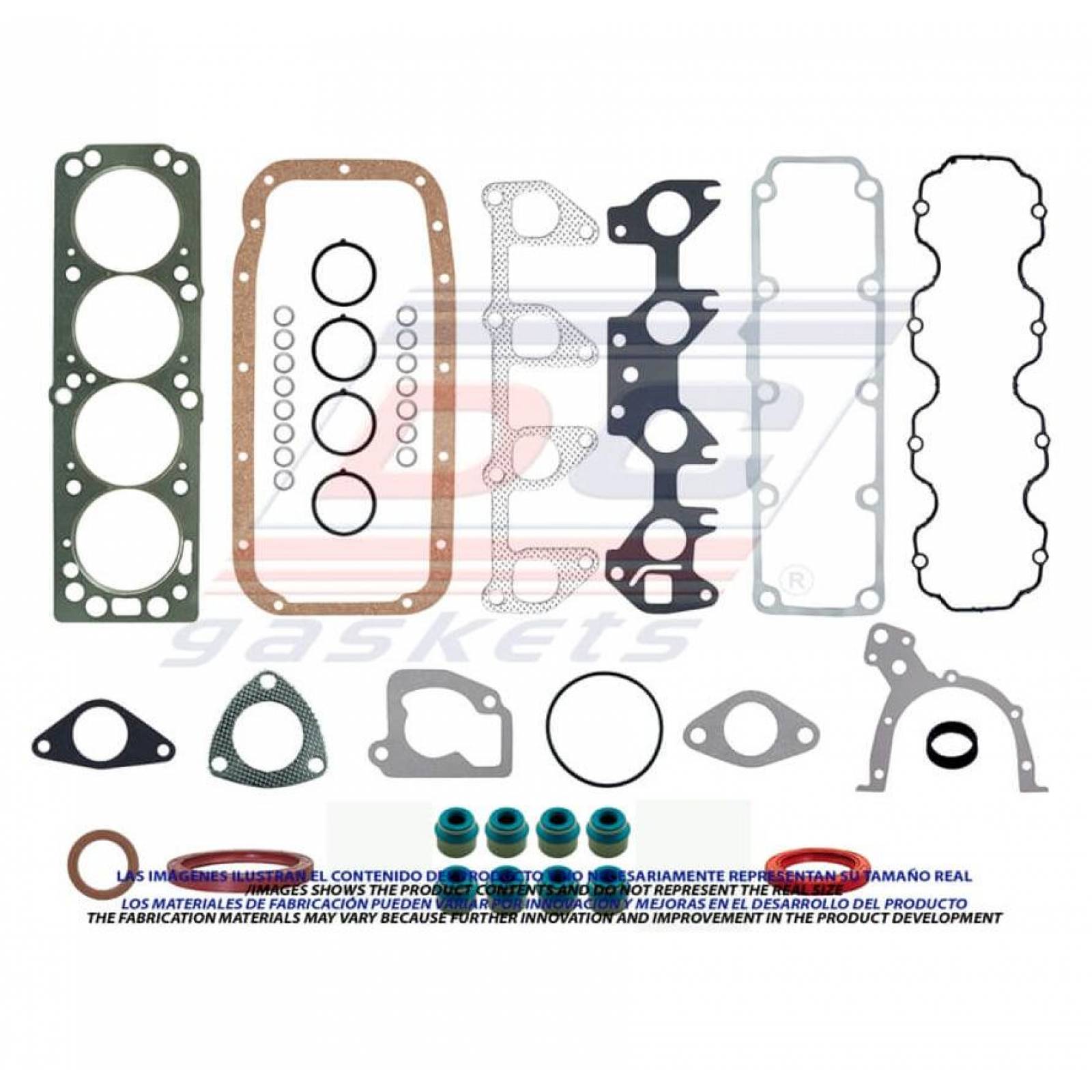 Empaque completo Para Fiat Stilo 2004 - 2010 (Dc Gaskets) 