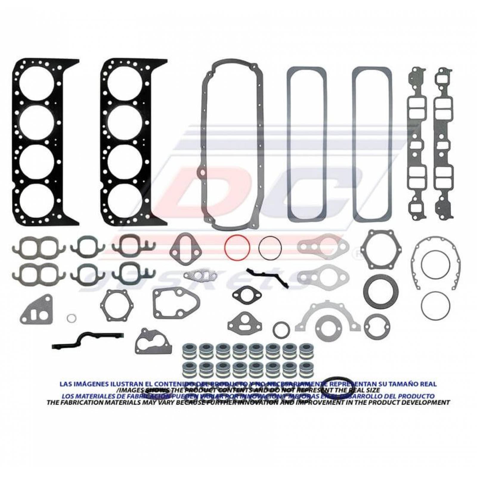 Empaque completo Para Chevrolet Monte Carlo 1987 1988 (Dc Gaskets)
