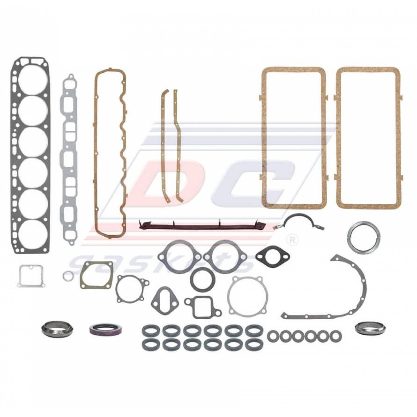 Empaque completo Para Chevrolet R2500 Pickup 1989 - 1989 (Dc Gaskets) 