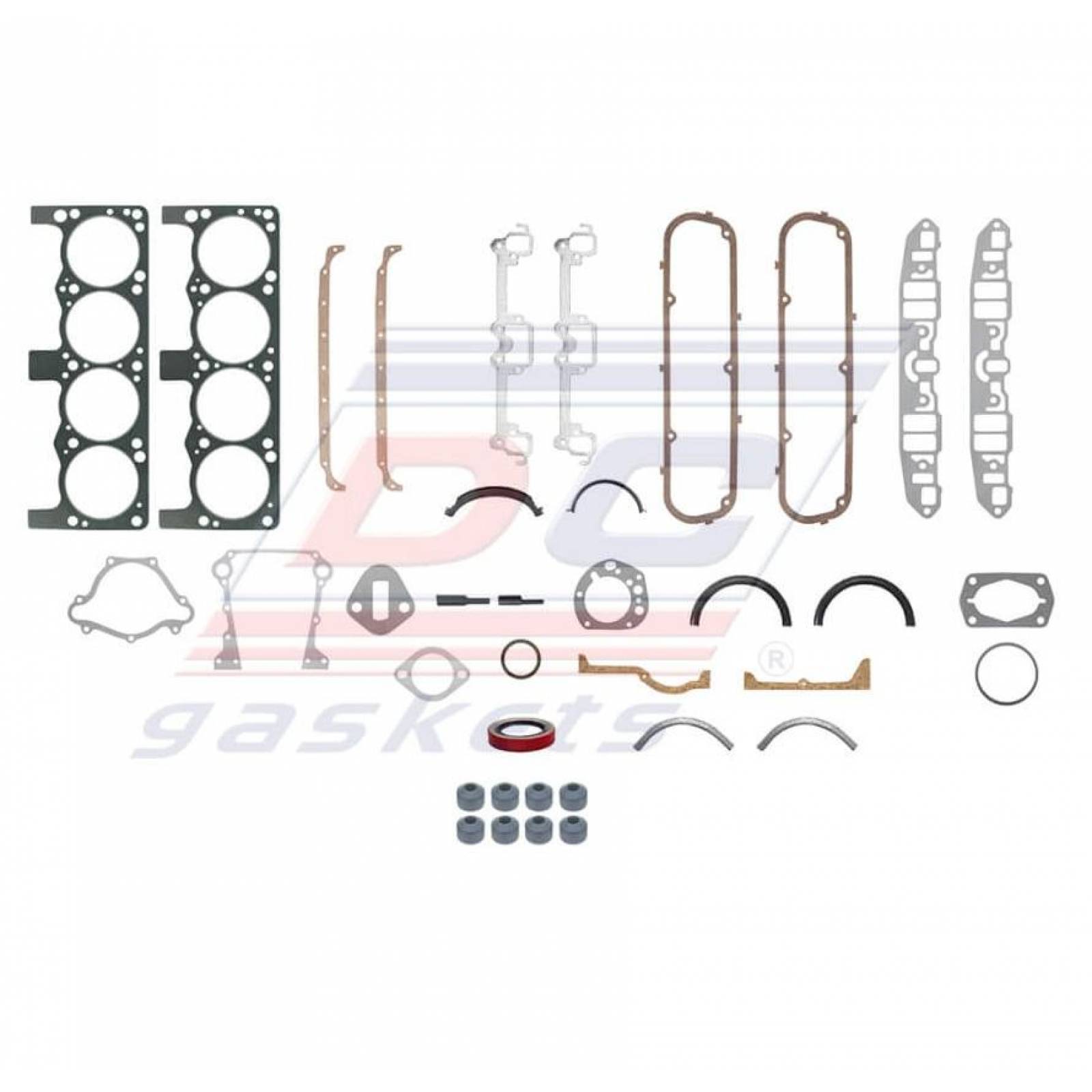 Empaque completo Para Plymouth Pw100 Trailduster 1974 - 1980 (Dc Gaskets) 