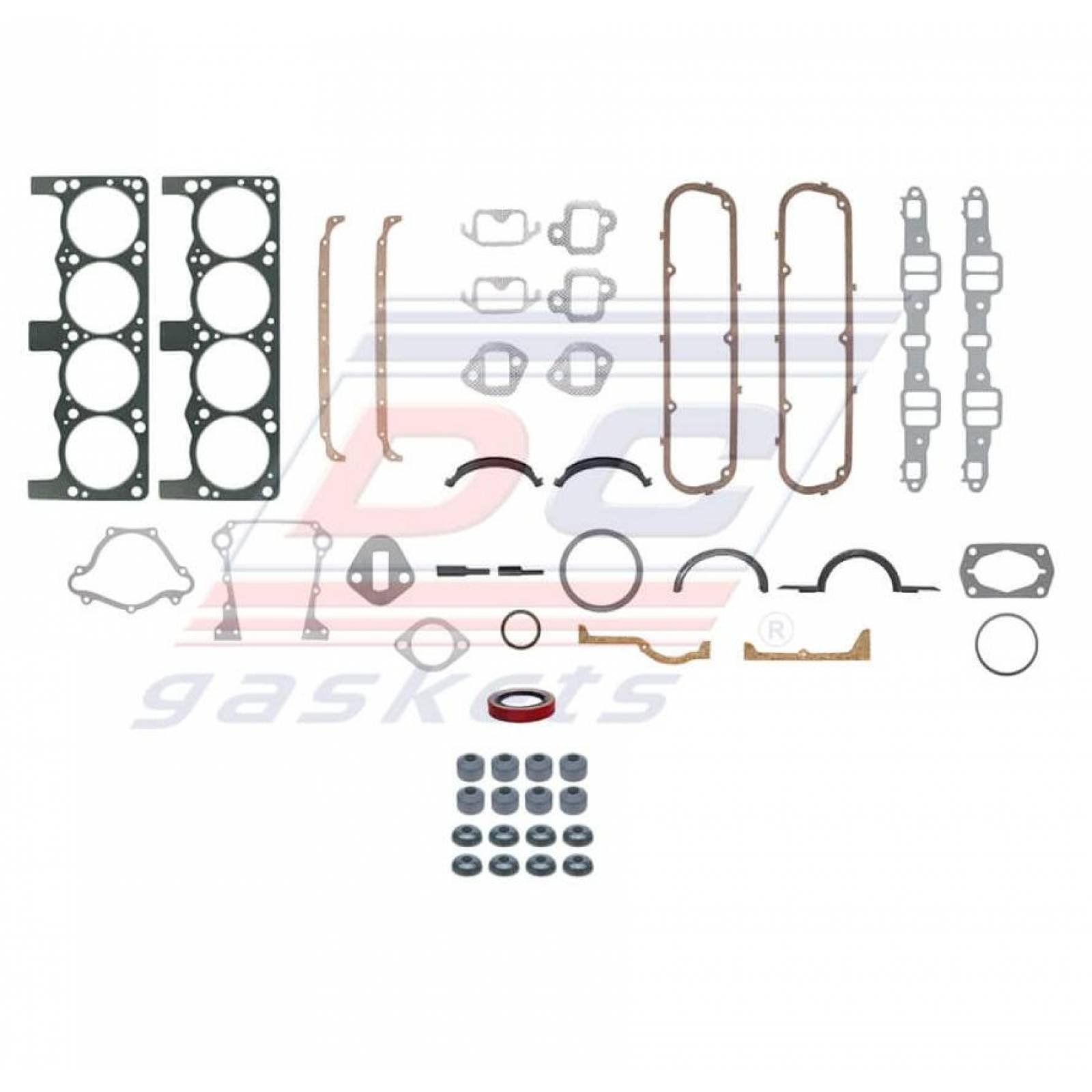 Empaque completo Para Dodge Ad100 Ramcharger 1974 - 1980 (Dc Gaskets) 