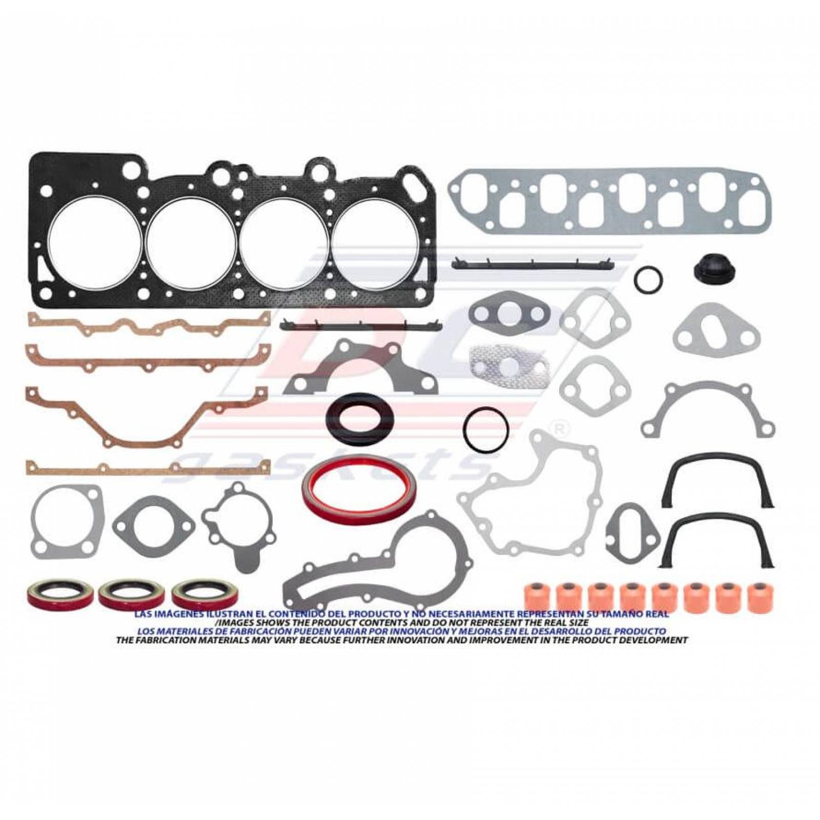 Empaque completo Para Dodge Dart K 1982 - 1988 (Dc Gaskets)