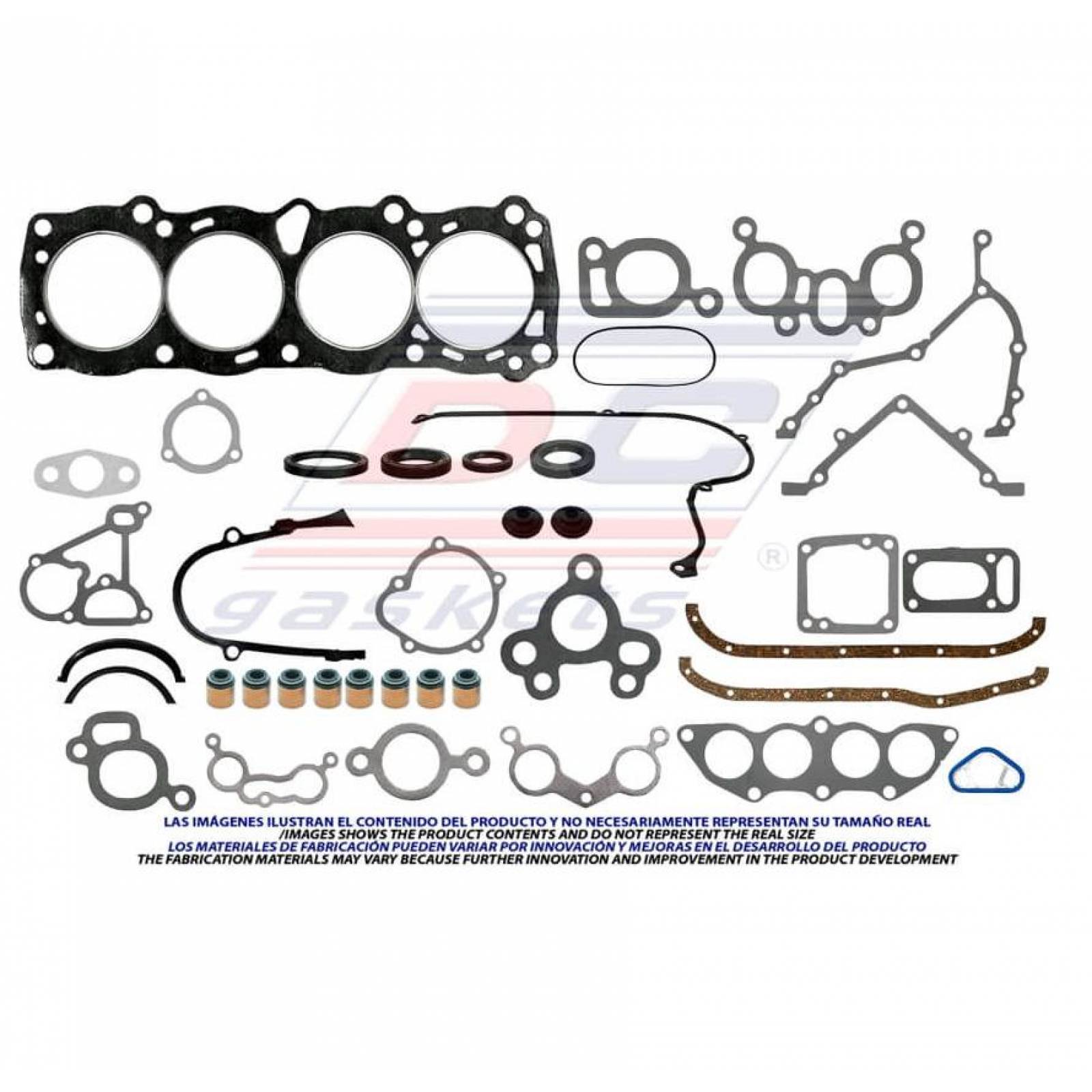 Empaque completo Para Nissan Tsuru I 1981 - 1987 (Dc Gaskets)