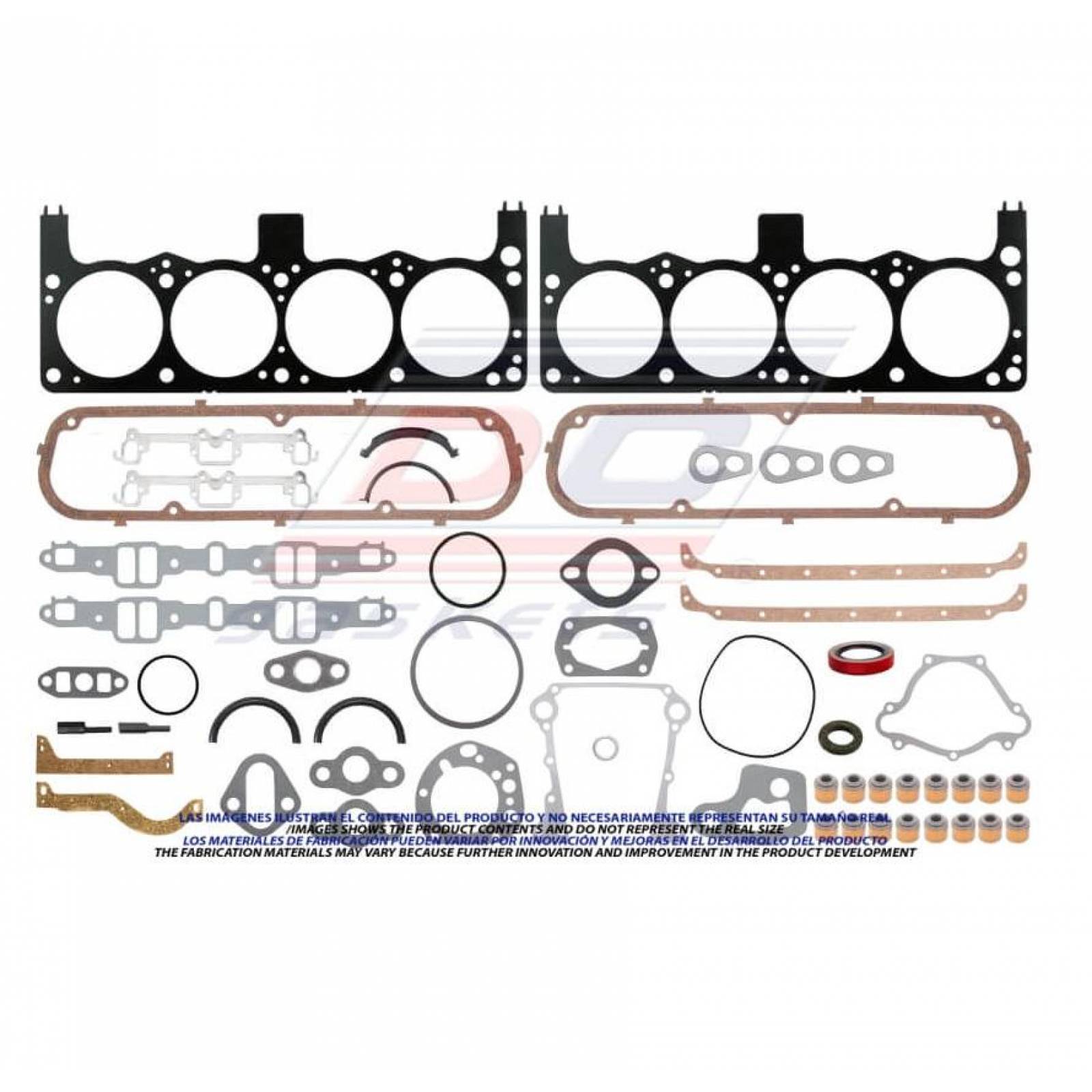 Empaque completo Para Dodge Ad150 Ramcharger 1984 - 1991 (Dc Gaskets) 