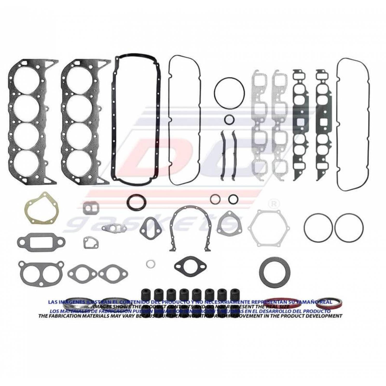 Empaque completo Para Gmc Sierra 3500 1999 - 2000 (Dc Gaskets) 