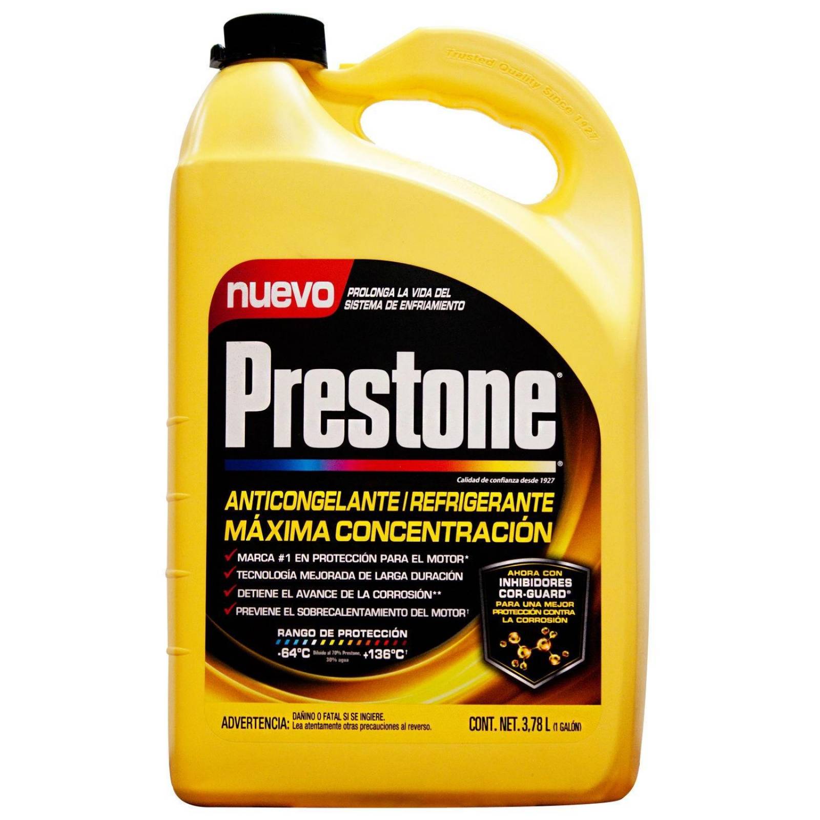 Anticongelante 35% Para Chevrolet Custom 1965 - 2015 (Prestone) 