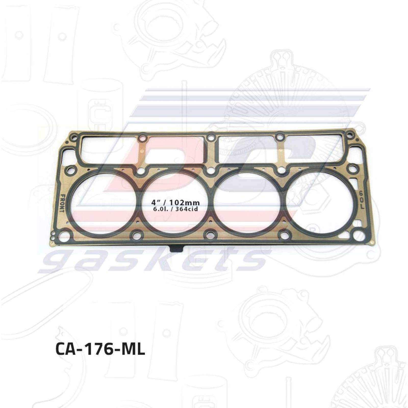 Empaque Cabeza Para Chevrolet W4500 Tiltmaster 2003 - 2010 (DC Gasket) 