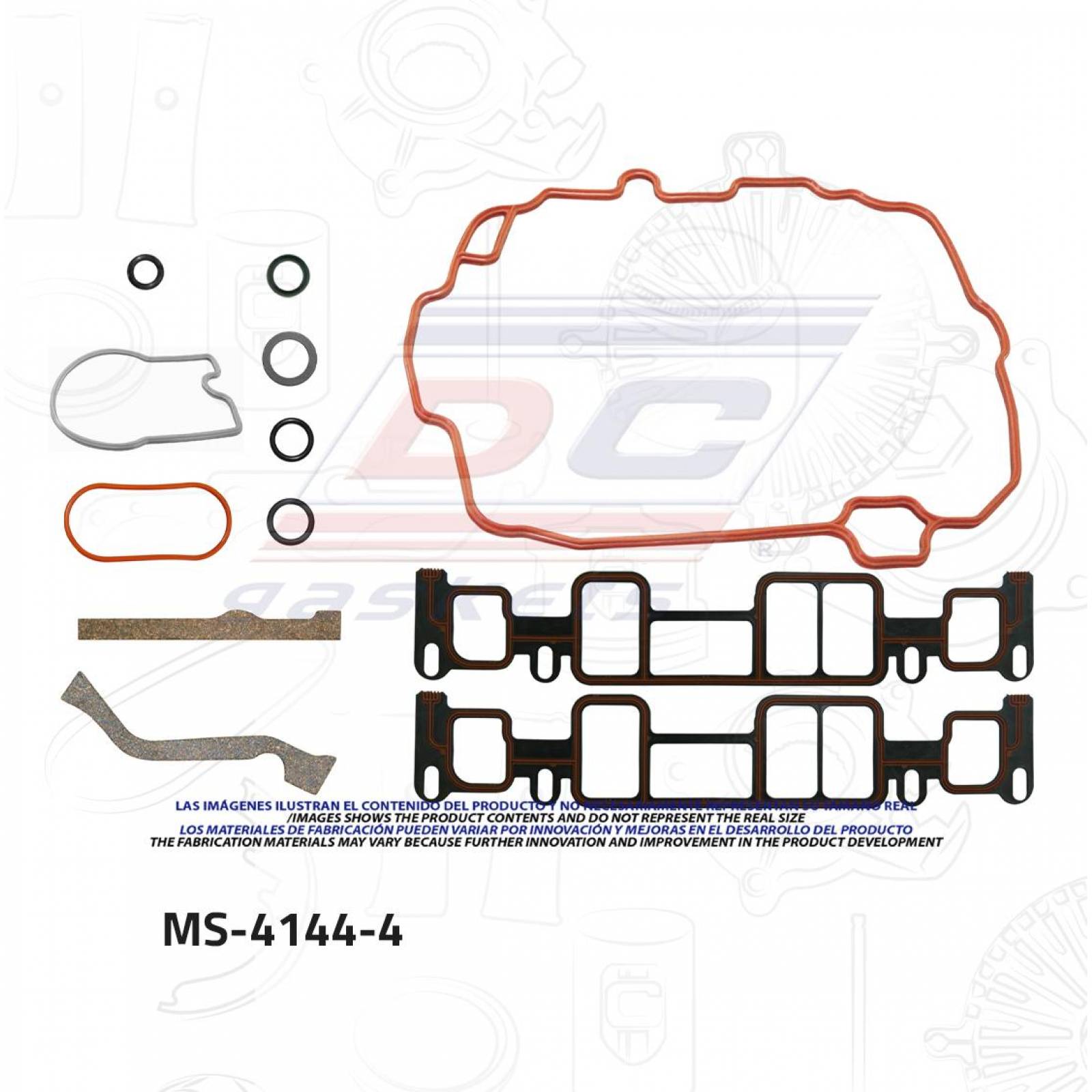 Empaque Multiple Admision Para Chevrolet Blazer 1995 - 2003 (DC Gaskets) 