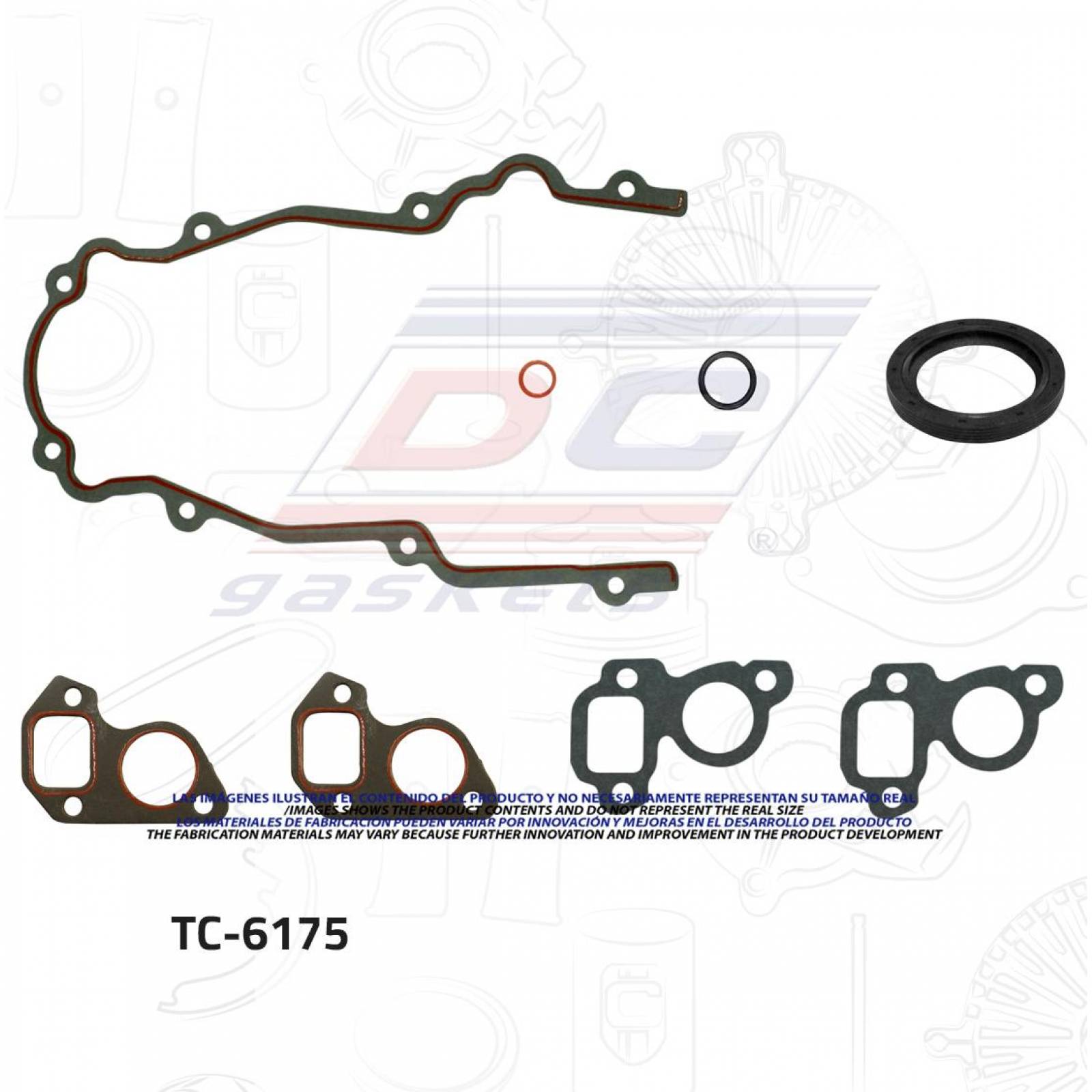 Empaque Tapa Distribucion Para Chevrolet Silverado 1500 2007 - 2018 (DC Gasket) 