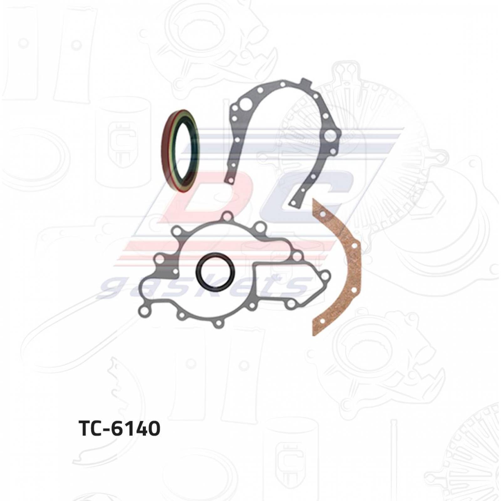 Empaque Tapa Distribucion Para Chevrolet S10 1982 - 1989 (DC Gasket)