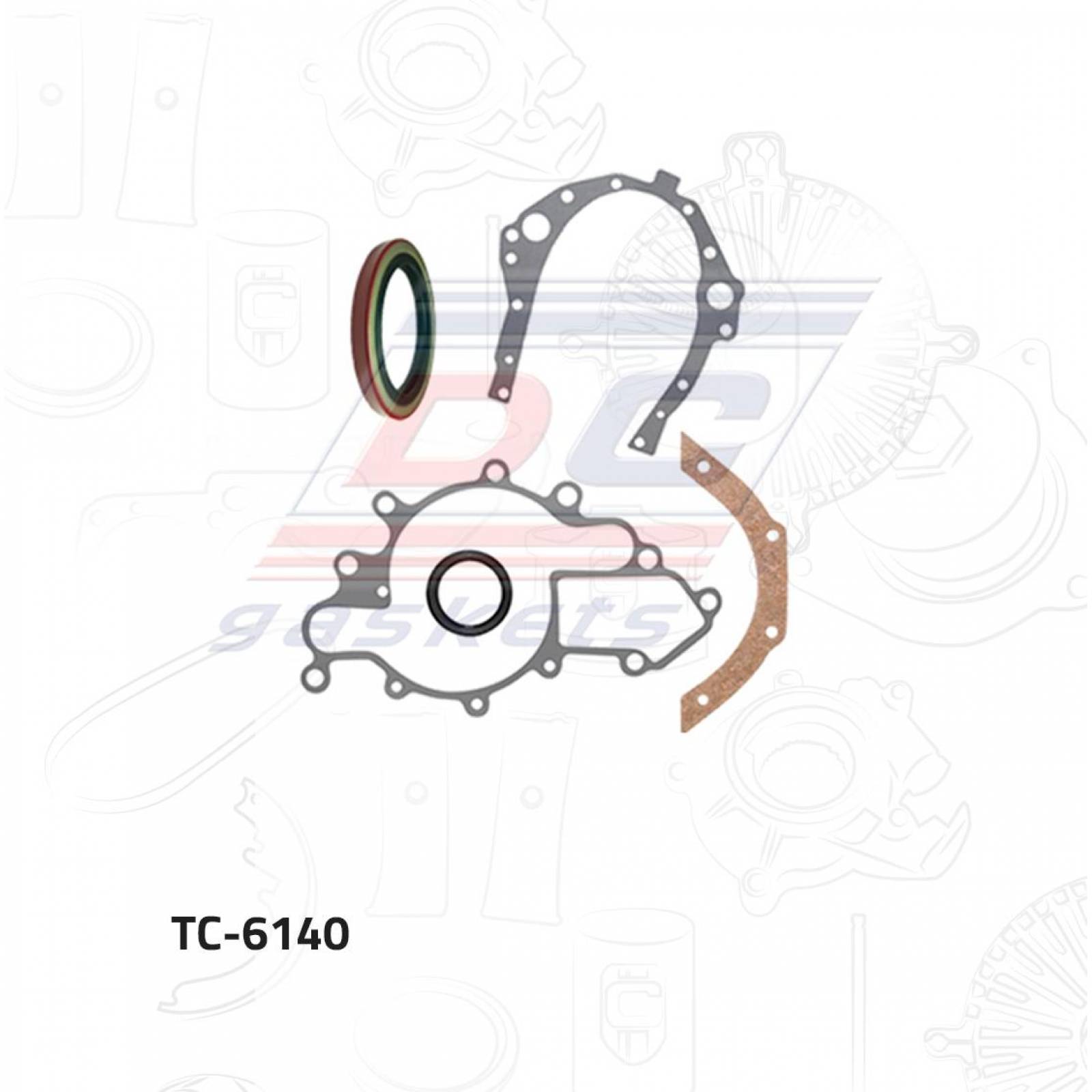 Empaque Tapa Distribucion Para Chevrolet Corsica 1987 - 1989 (DC Gasket) 