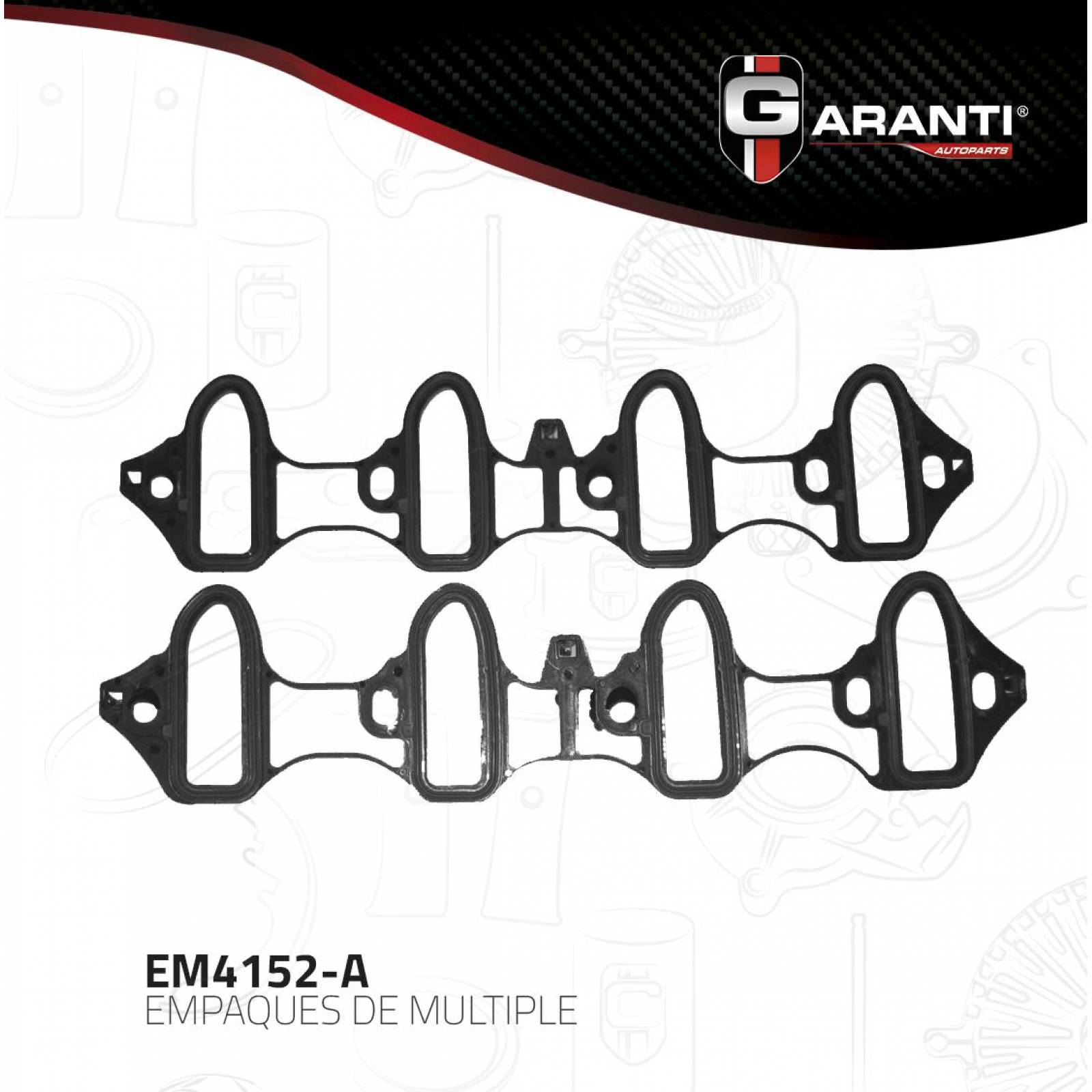 Empaque Multiple Admision Para Chevrolet Trailblazer 2006 - 2009 (Garanti) 