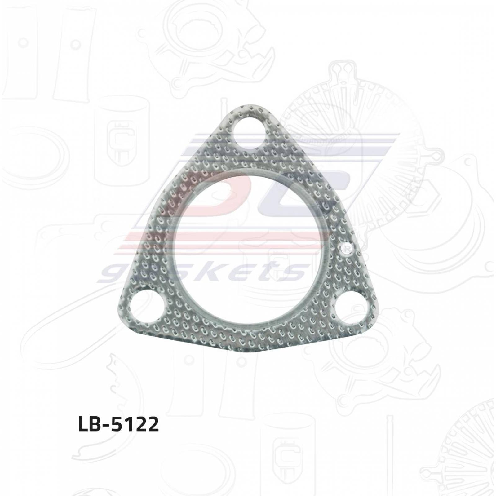 Empaque Tubo Escape Para Cadillac Elr 2014 - 2015 (DC Gasket) 