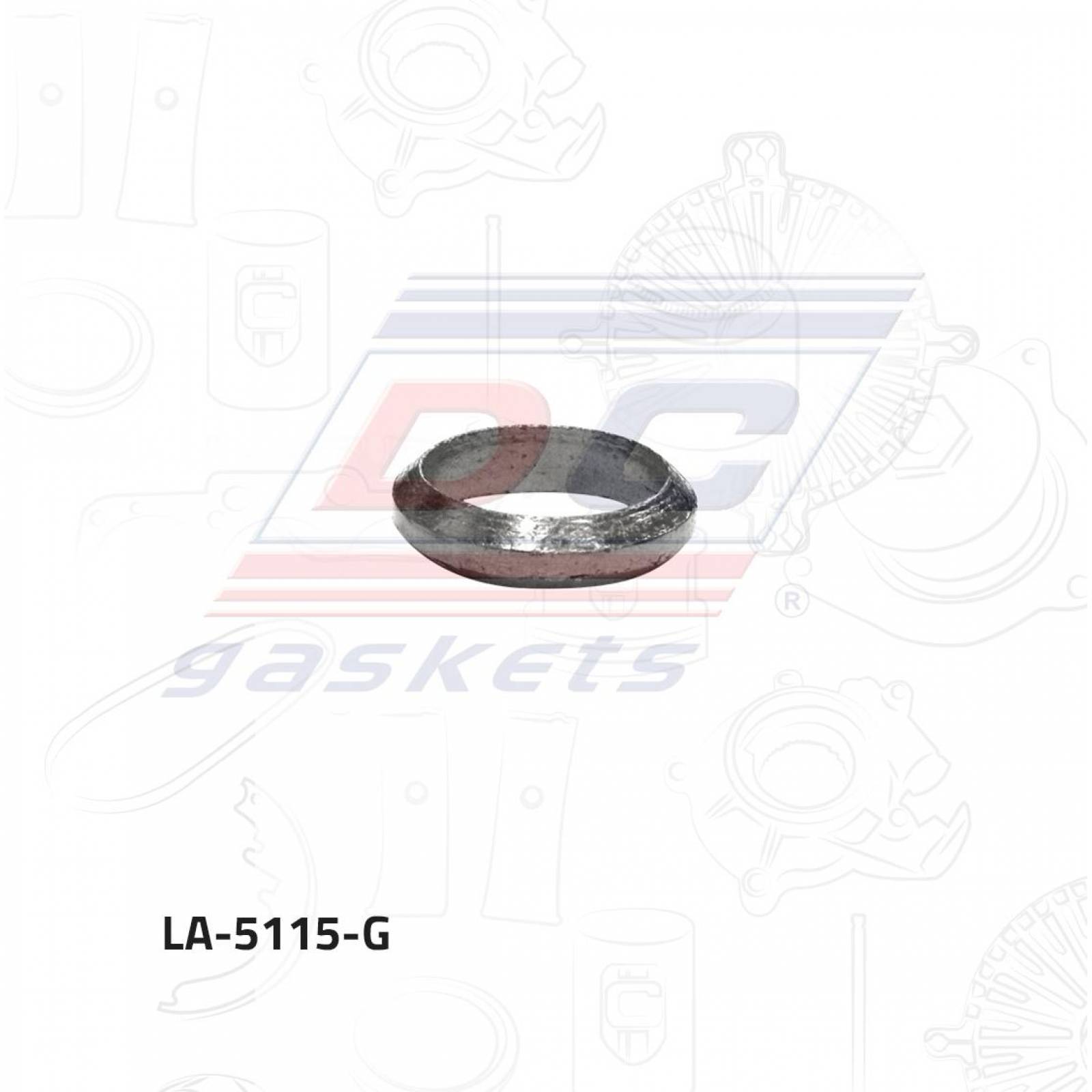 Empaque Tubo Escape Para Chevrolet Express 3500 1996 - 1997 (DC Gasket) 