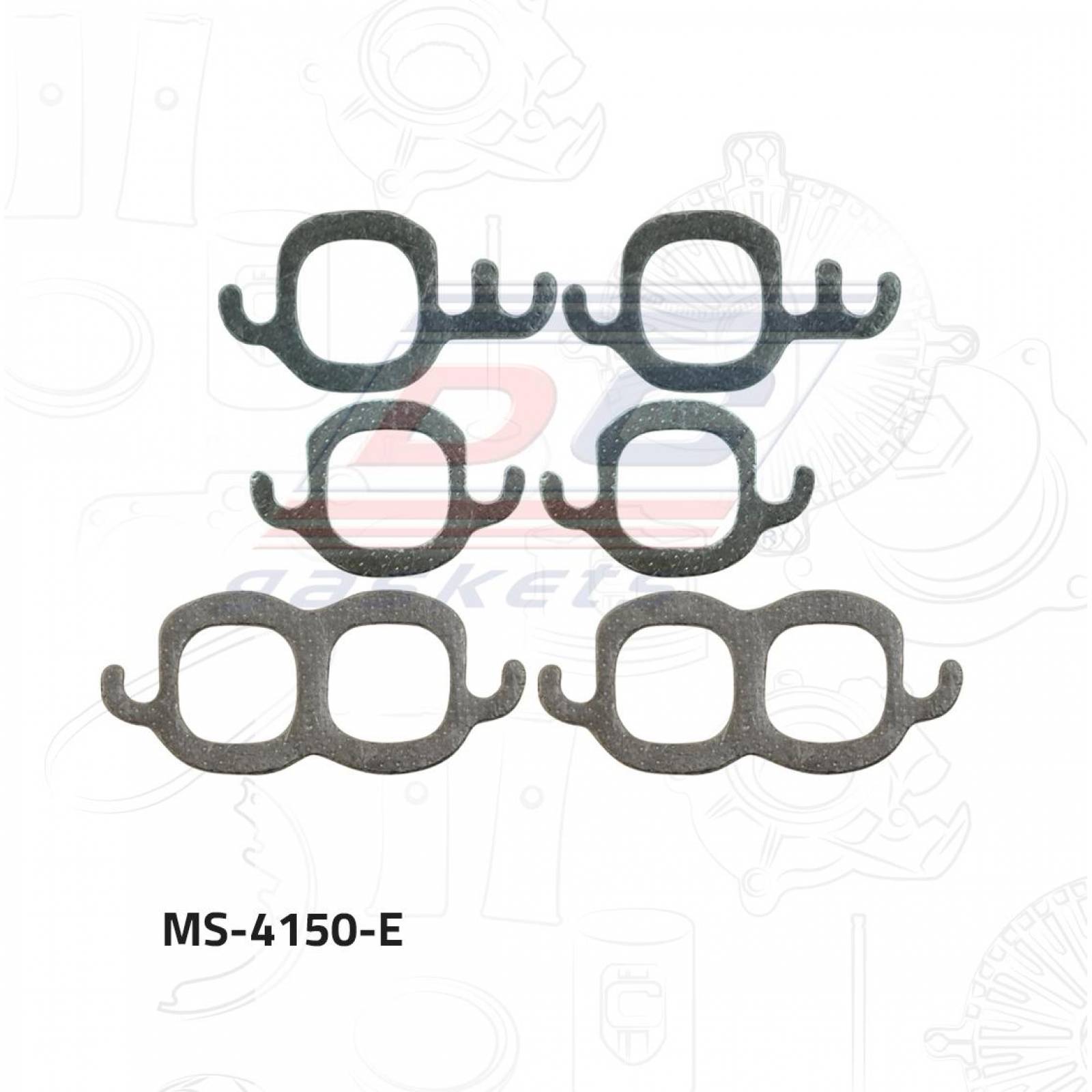 Empaque Multiple Escape Para Chevrolet Gp3500 1993 - 1996 (DC Gaskets) 