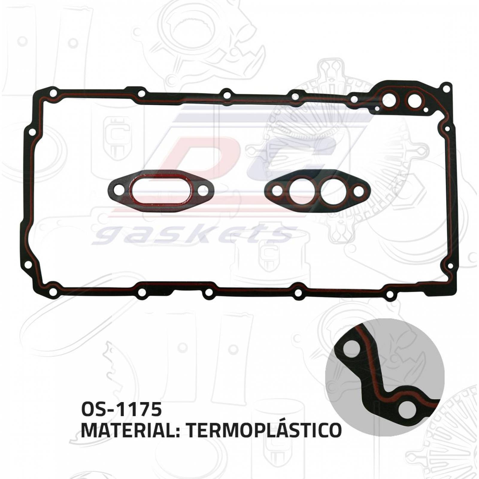 Empaque Carter Para Chevrolet Silverado 3500 2002 - 2017 (DC Gasket) 