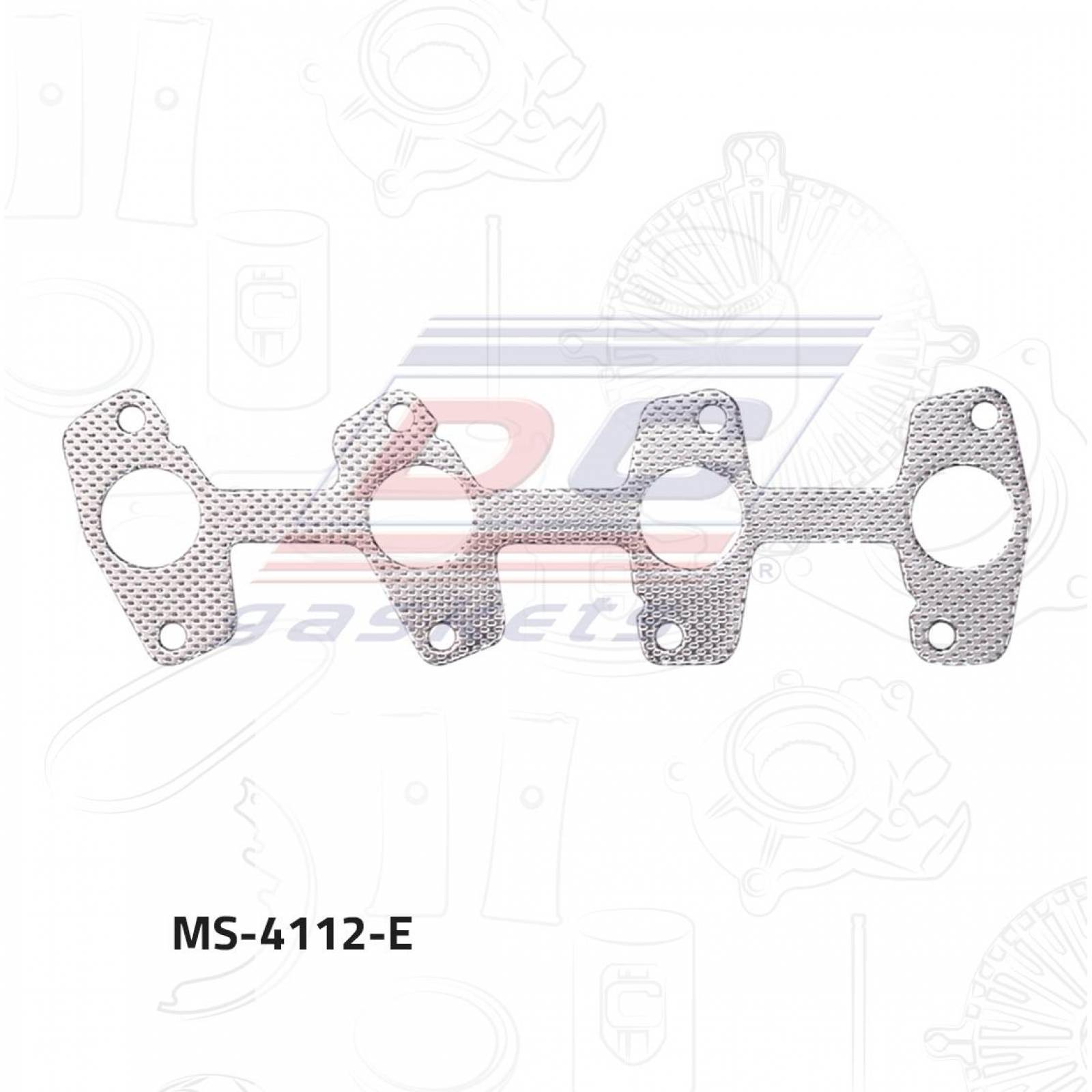 Empaque Multiple Escape Para Chevrolet S10 1998 - 2003 (DC Gaskets)