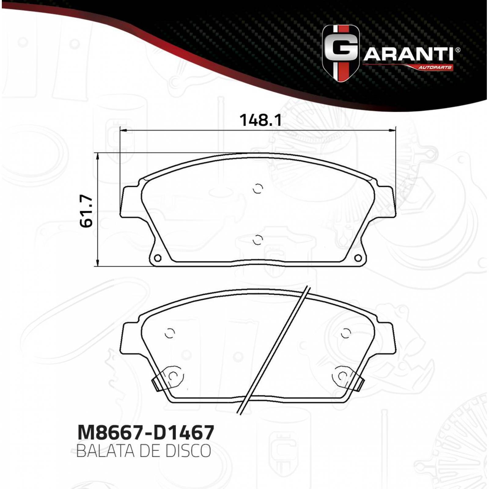 Balata Para Chevrolet Orlando 2012 - 2013 (Garanti) 