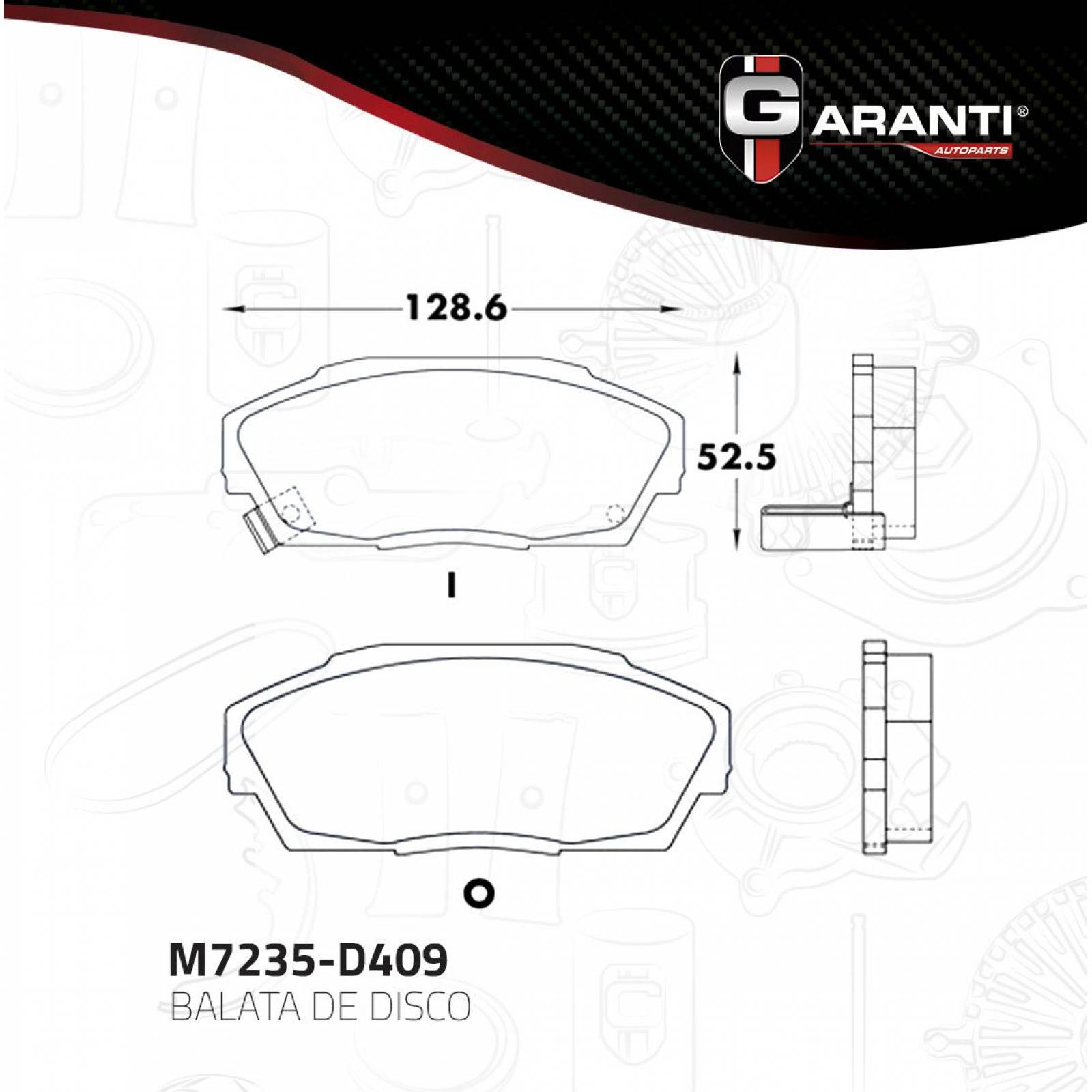 Balata Para Acura Legend 1986 - 1990 (Garanti) 