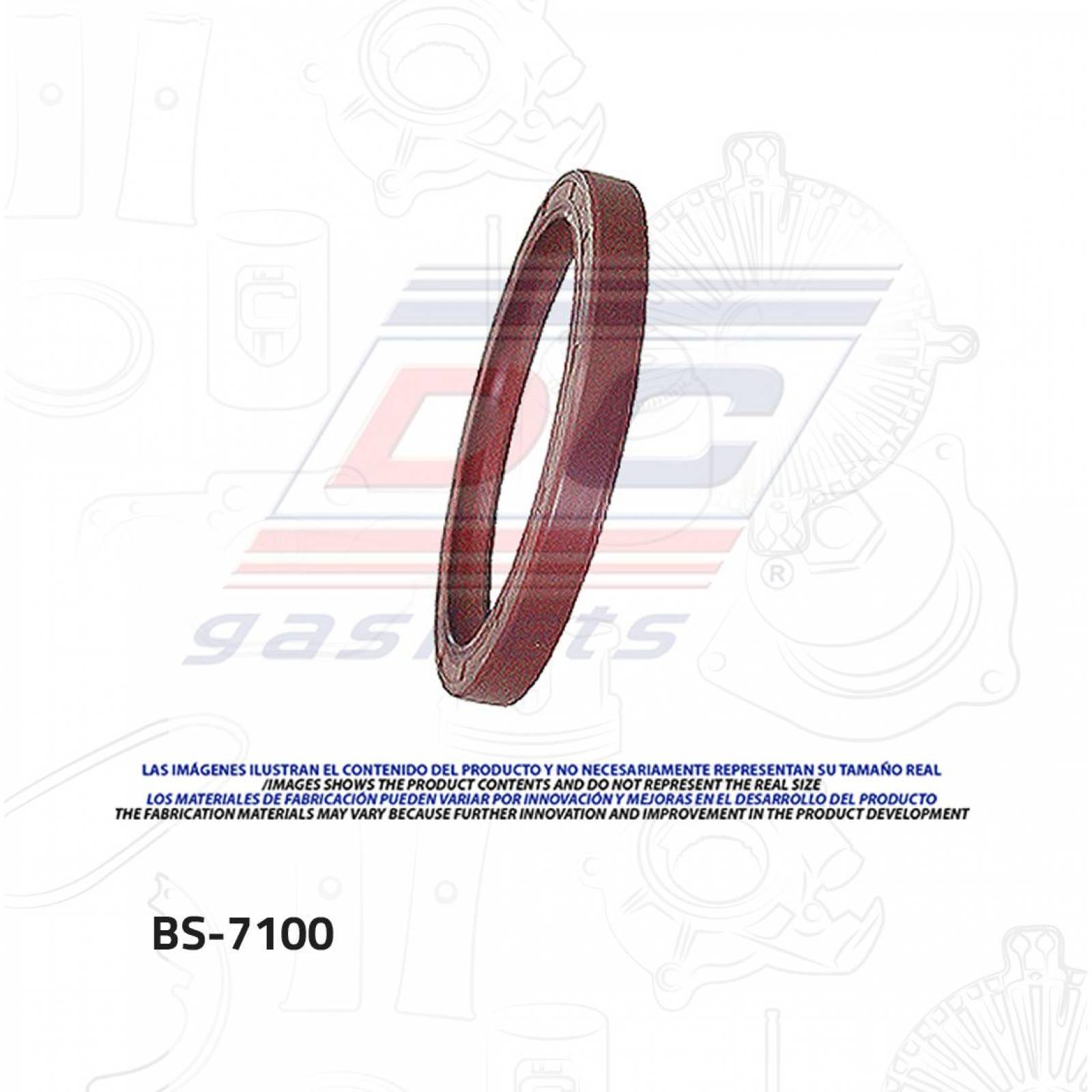 Reten Cigüeñal Para Chevrolet Chevy Pop 1994 - 2002 (Dc Gaskets) 