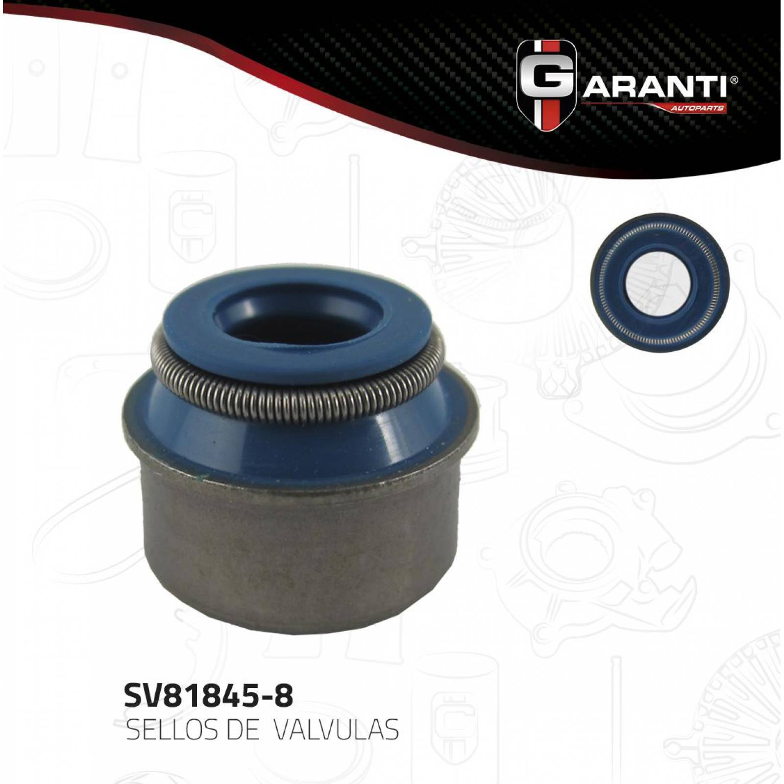 Sellos Valvula Para Volkswagen Pointer 1998 - 2009 (Garanti)