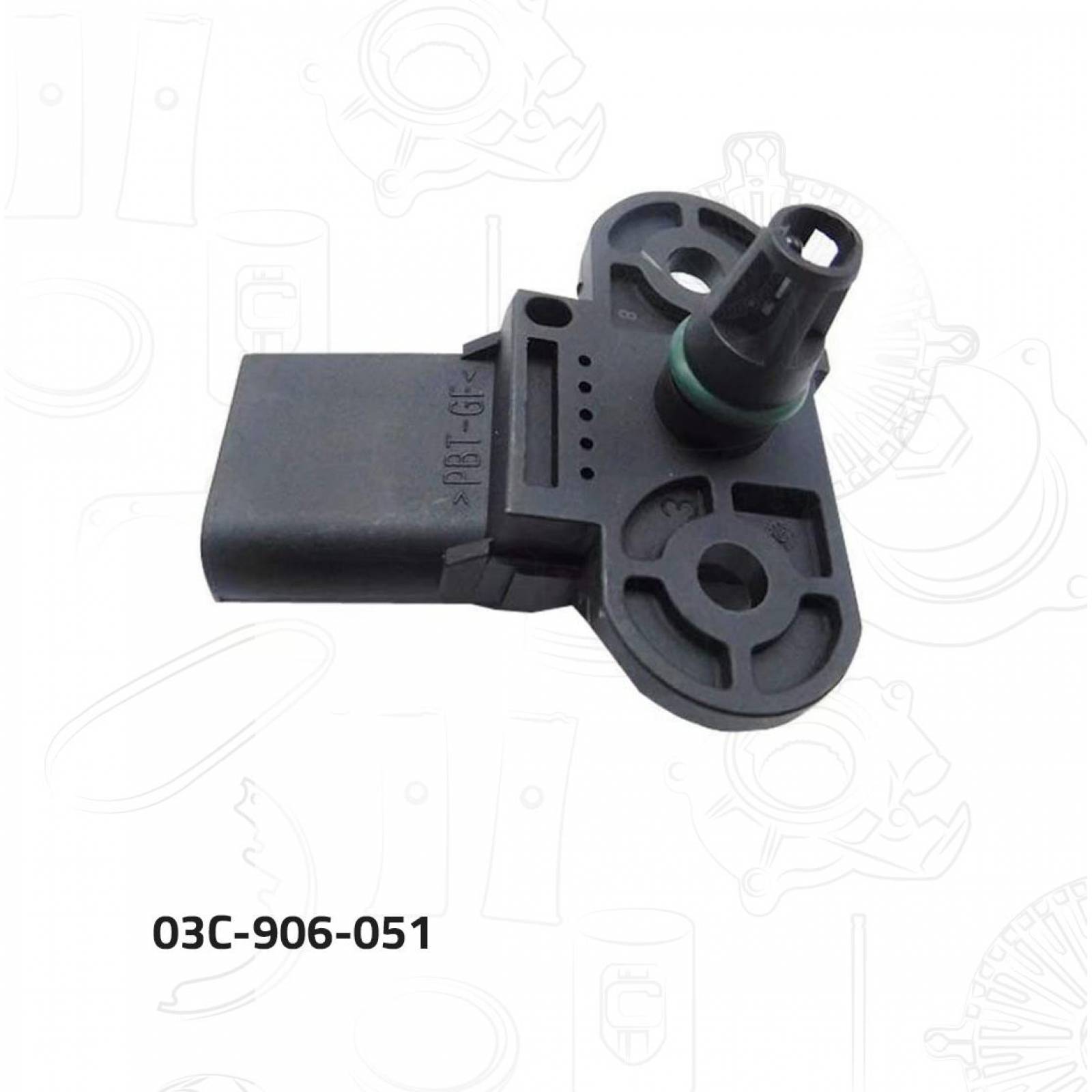 Sensor Map Para Volkswagen Golf Sportwagen 2010 - 2013 (Voltmax) 