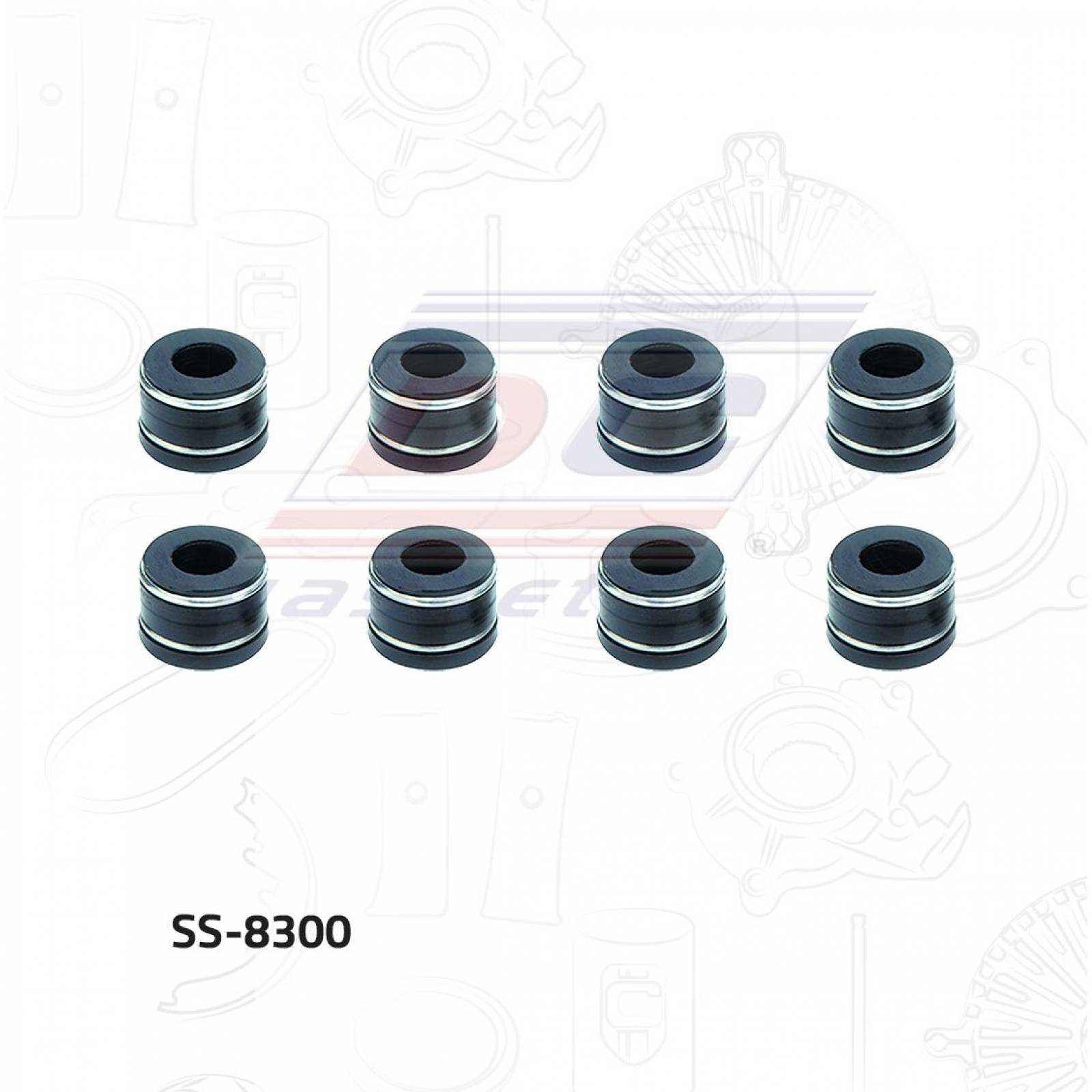 Sellos Valvula Para Oldsmobile Cutlass Calais 1987 - 1991 (Dc Gasket) 