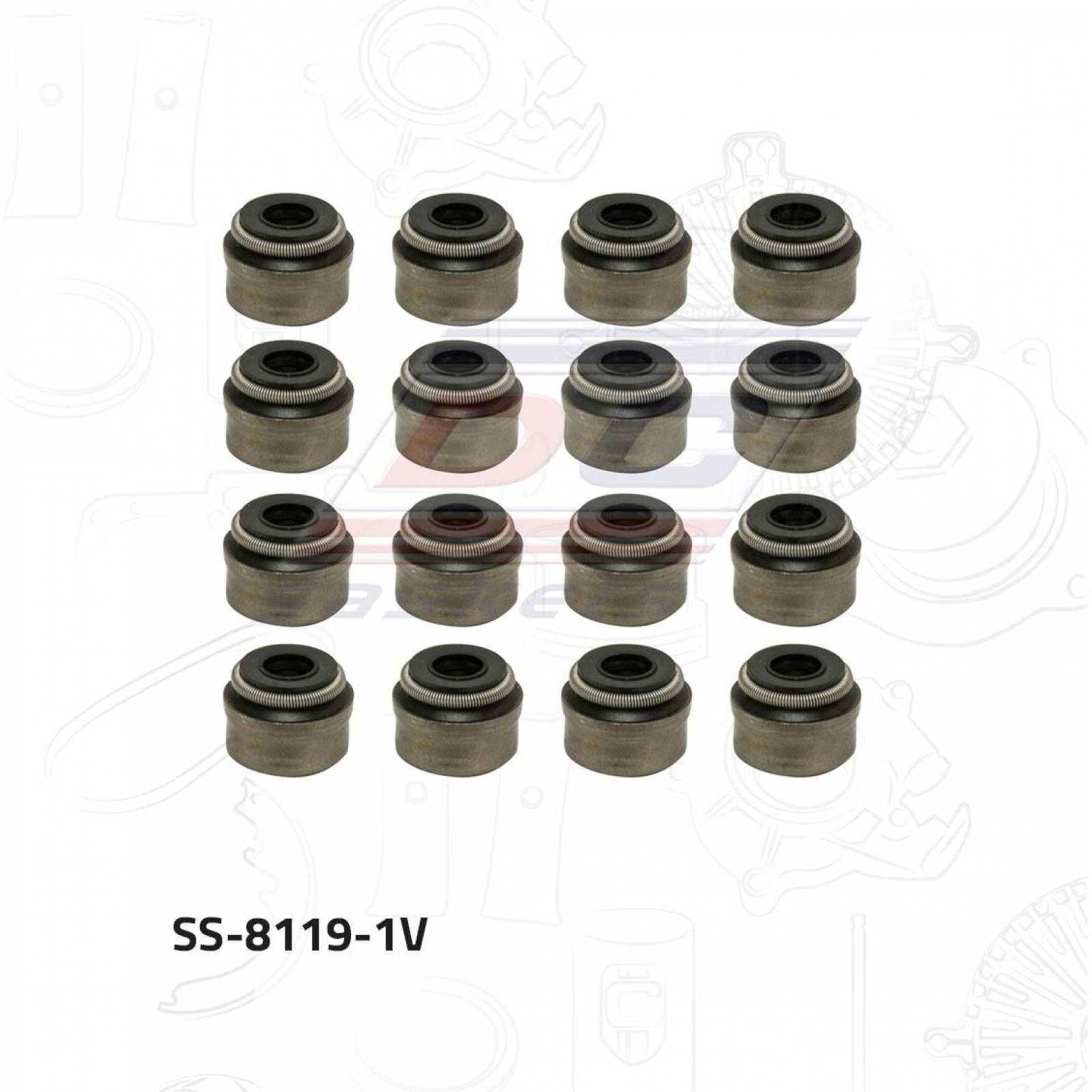 Sellos Valvula Para Chevrolet Trax 2012 - 2020 (Dc Gasket) 