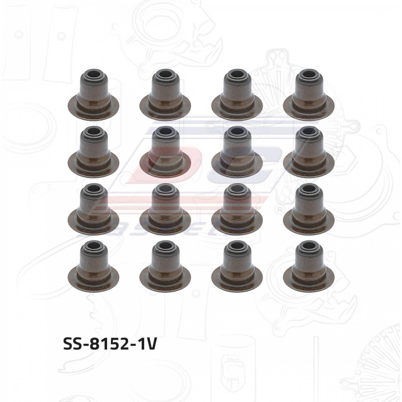 Sellos Valvula Para Chevrolet W4500 Tiltmaster 2003 - 2009 (Dc Gasket) 