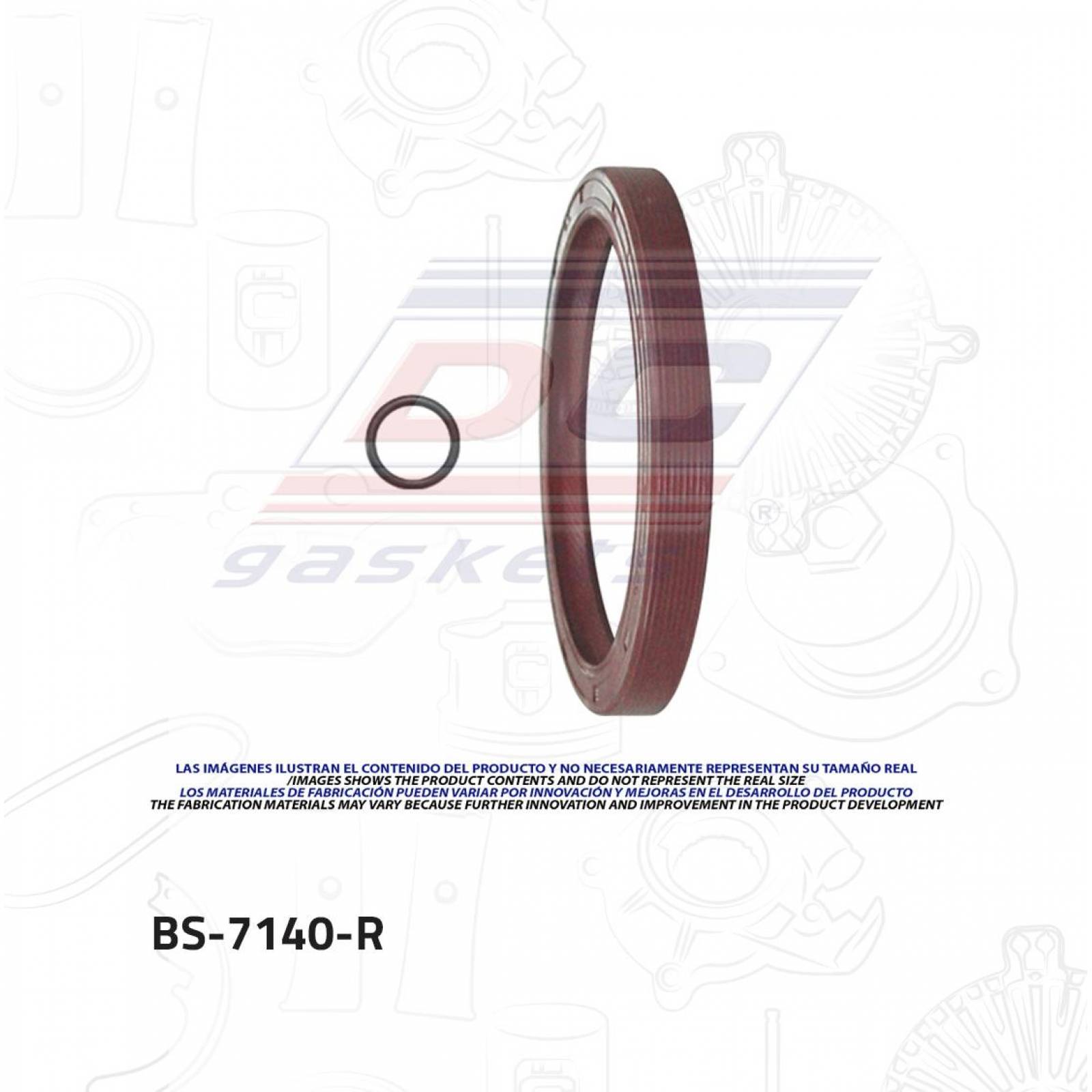 Reten Cigüeñal Para Chevrolet S10 1982 - 2003 (Dc Gasket)