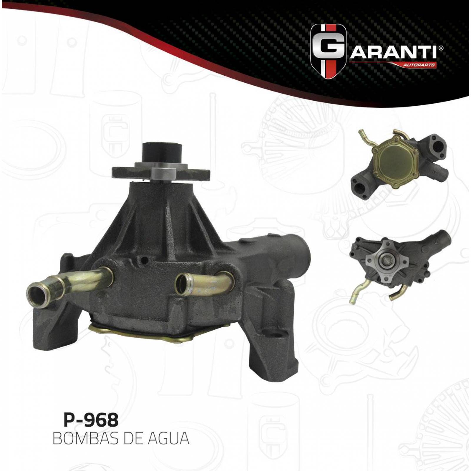 Bomba Agua Para Chevrolet S10 1996 - 2004 (Garanti) 