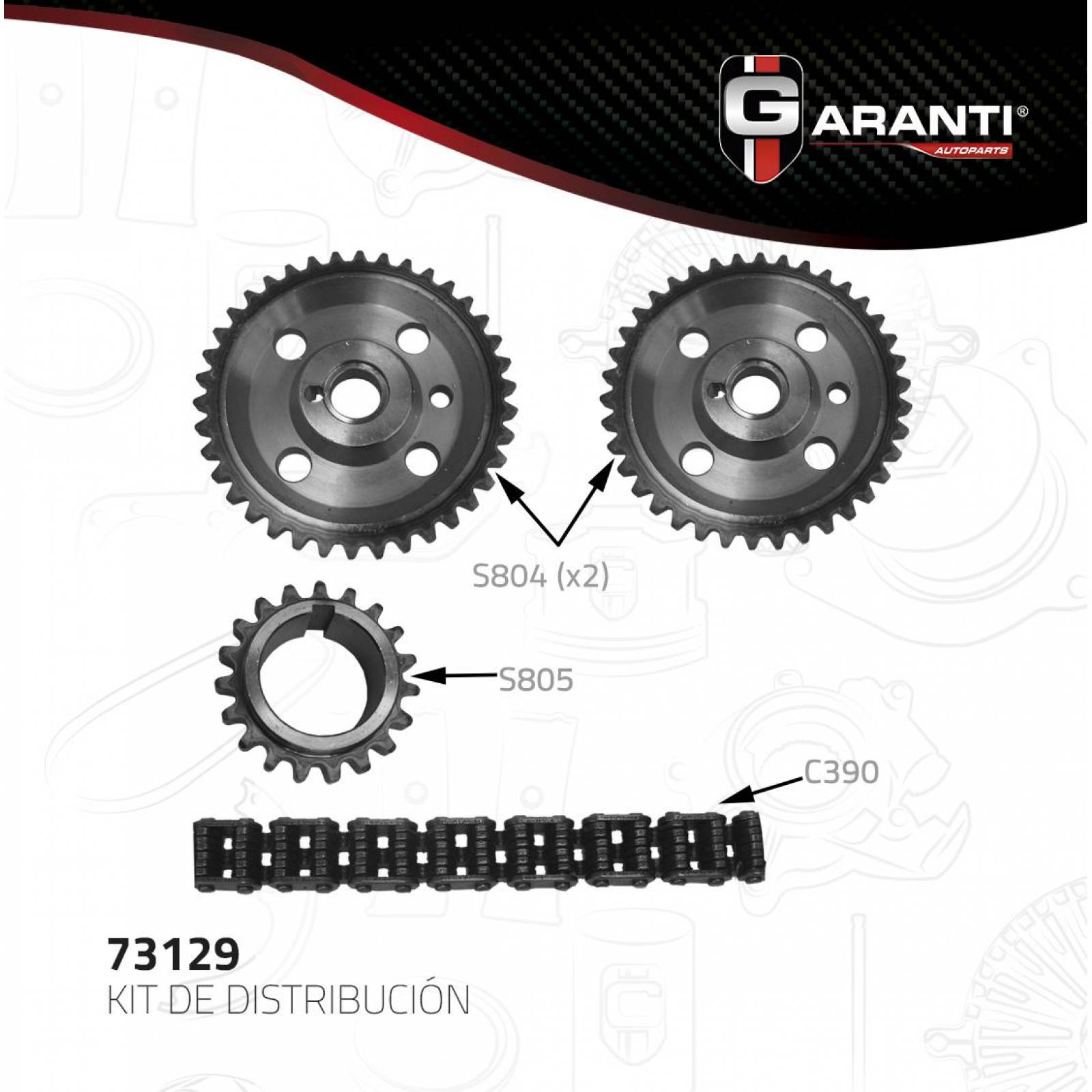 Kit Distribucion Para Buick Skylark 1996 - 1998 (Garanti) 
