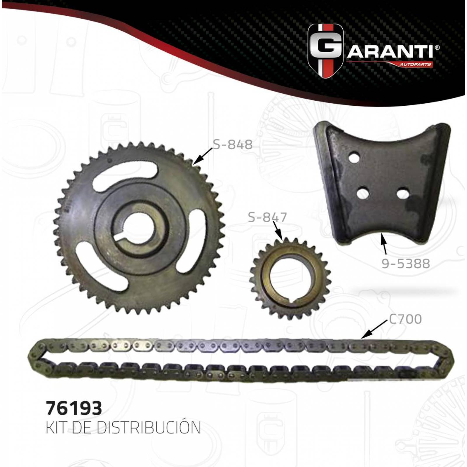 Kit Distribucion Para Pontiac Aztek 2001 - 2005 (Garanti) 