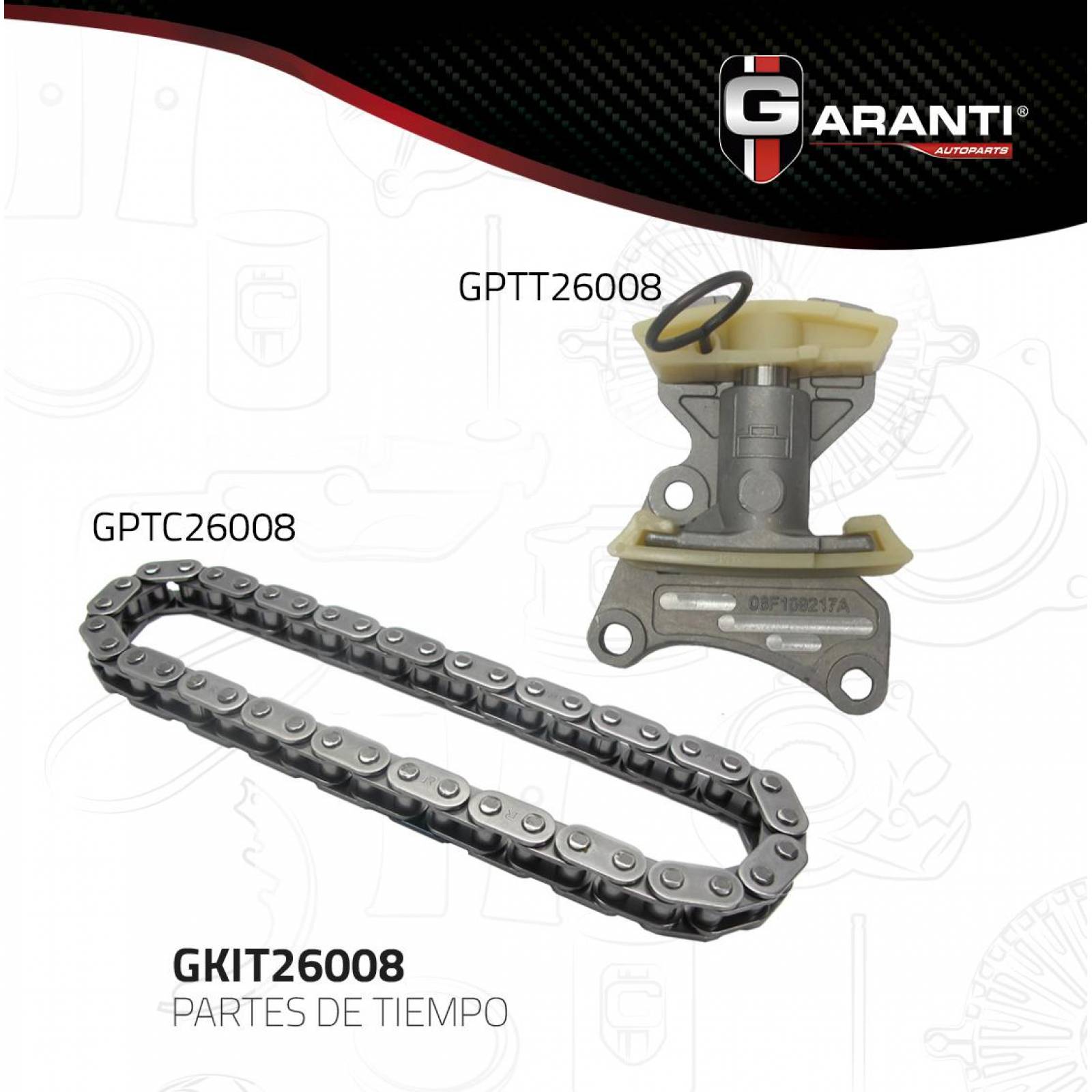 Kit Distribucion Para Seat Altea 2005 - 2006 (Garanti) 
