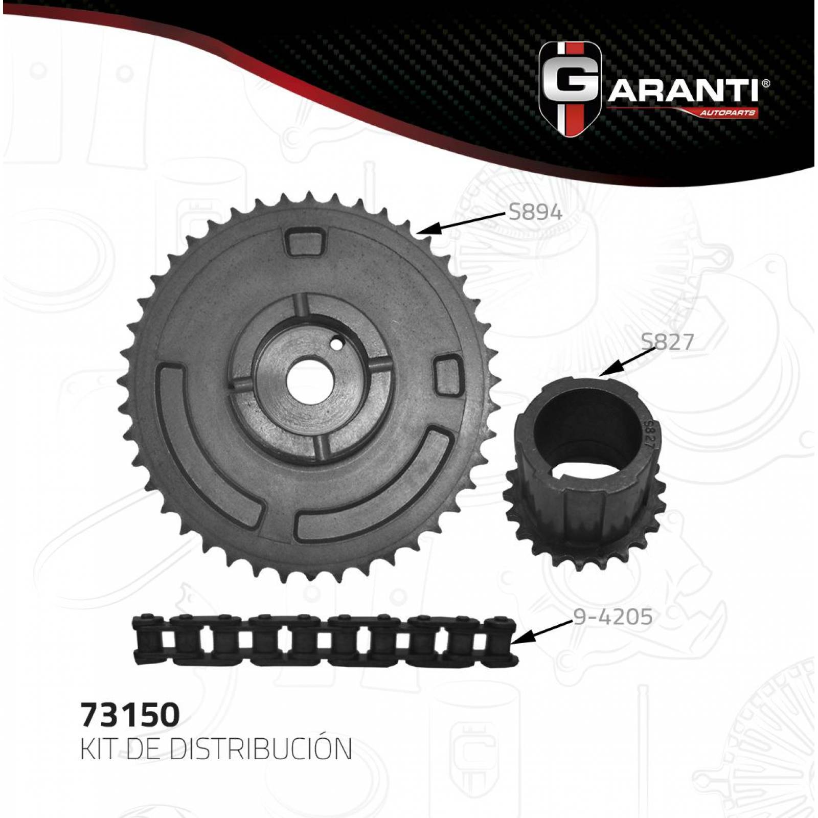 Kit Distribucion Para Chevrolet Avalanche 2007 - 2009 (Garanti) 