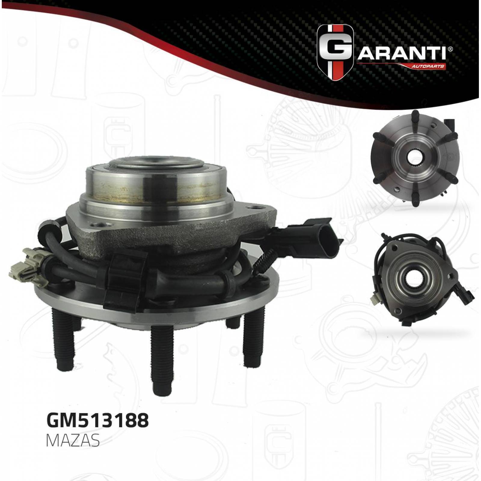 Maza Rueda Para Buick Rainier 2004 - 2007 (Garanti) 