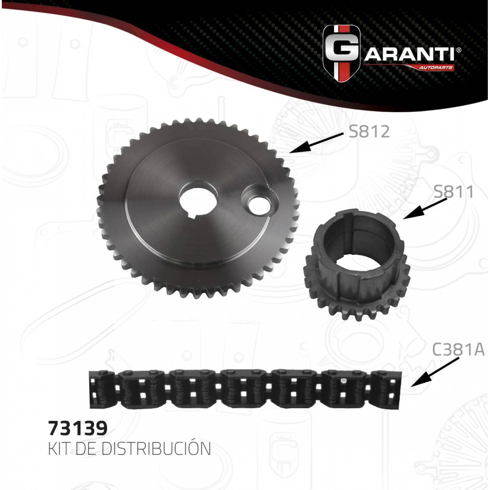 Kit Distribucion Para Pontiac Bonneville 1996 - 2003 (Garanti) 